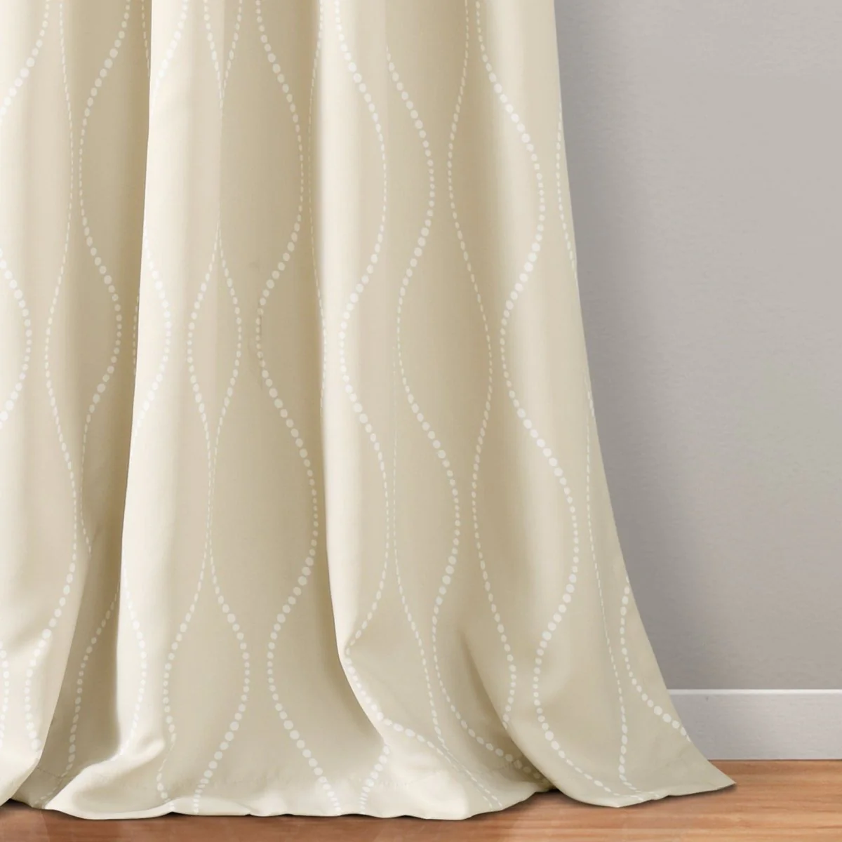 Swirl Light Filtering Window Curtains - Image 24