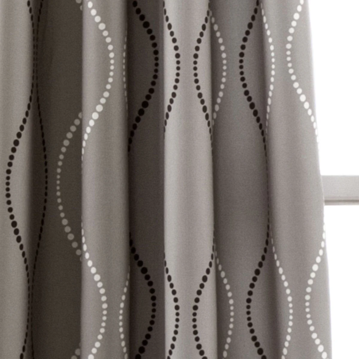 Swirl Light Filtering Window Curtains - Image 5