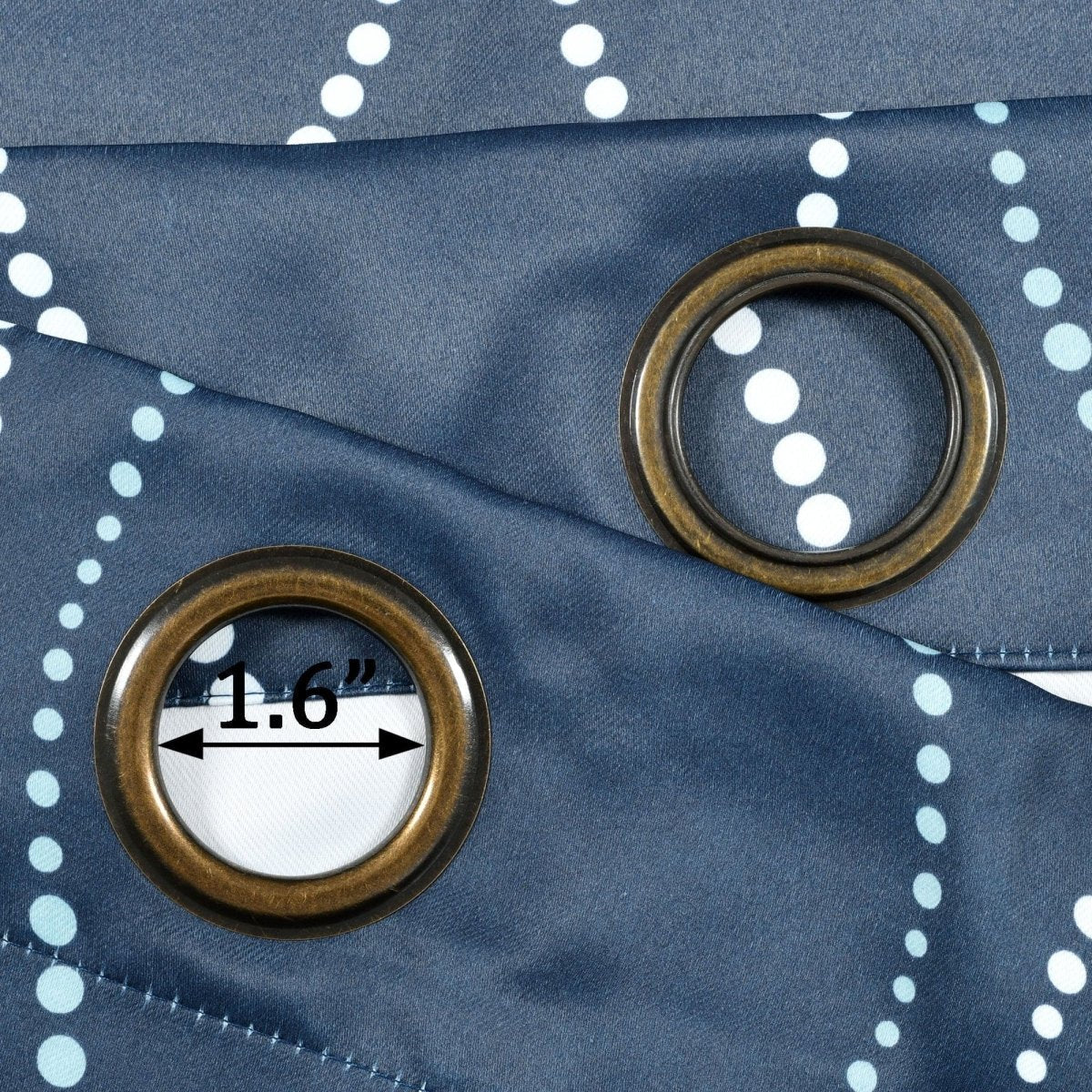 Swirl Light Filtering Window Curtains - Image 6