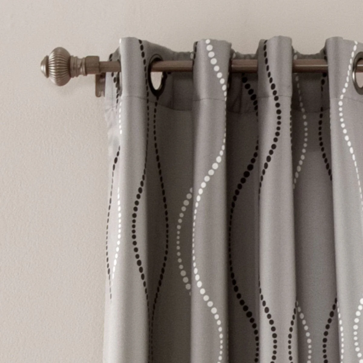 Swirl Light Filtering Window Curtains - Image 7