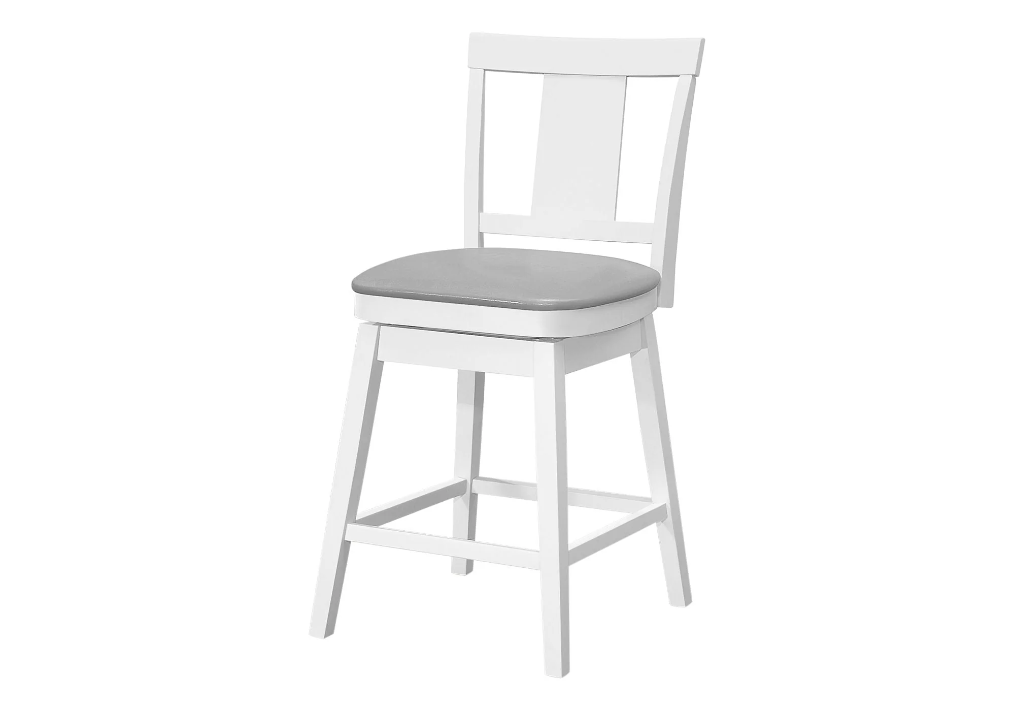 Swivel Bar Stool Counter Height, Transitional (Set of 2) - Image 3