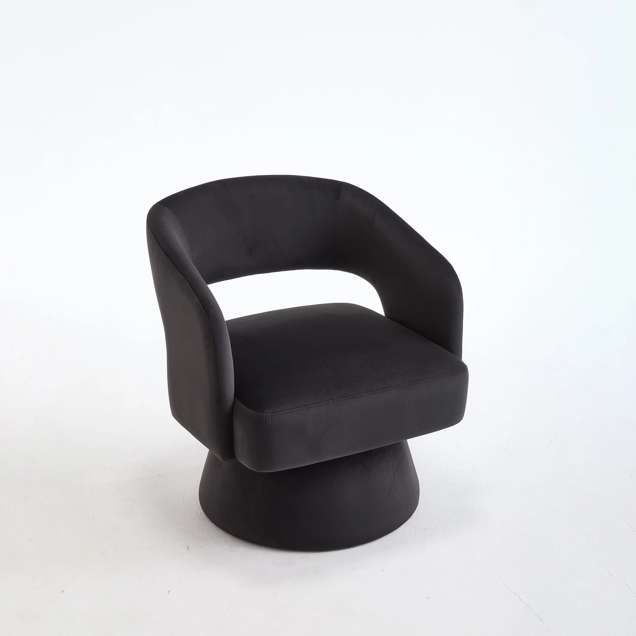 Swivel Barrel Chair With 360 Degree Rotation - Image 3