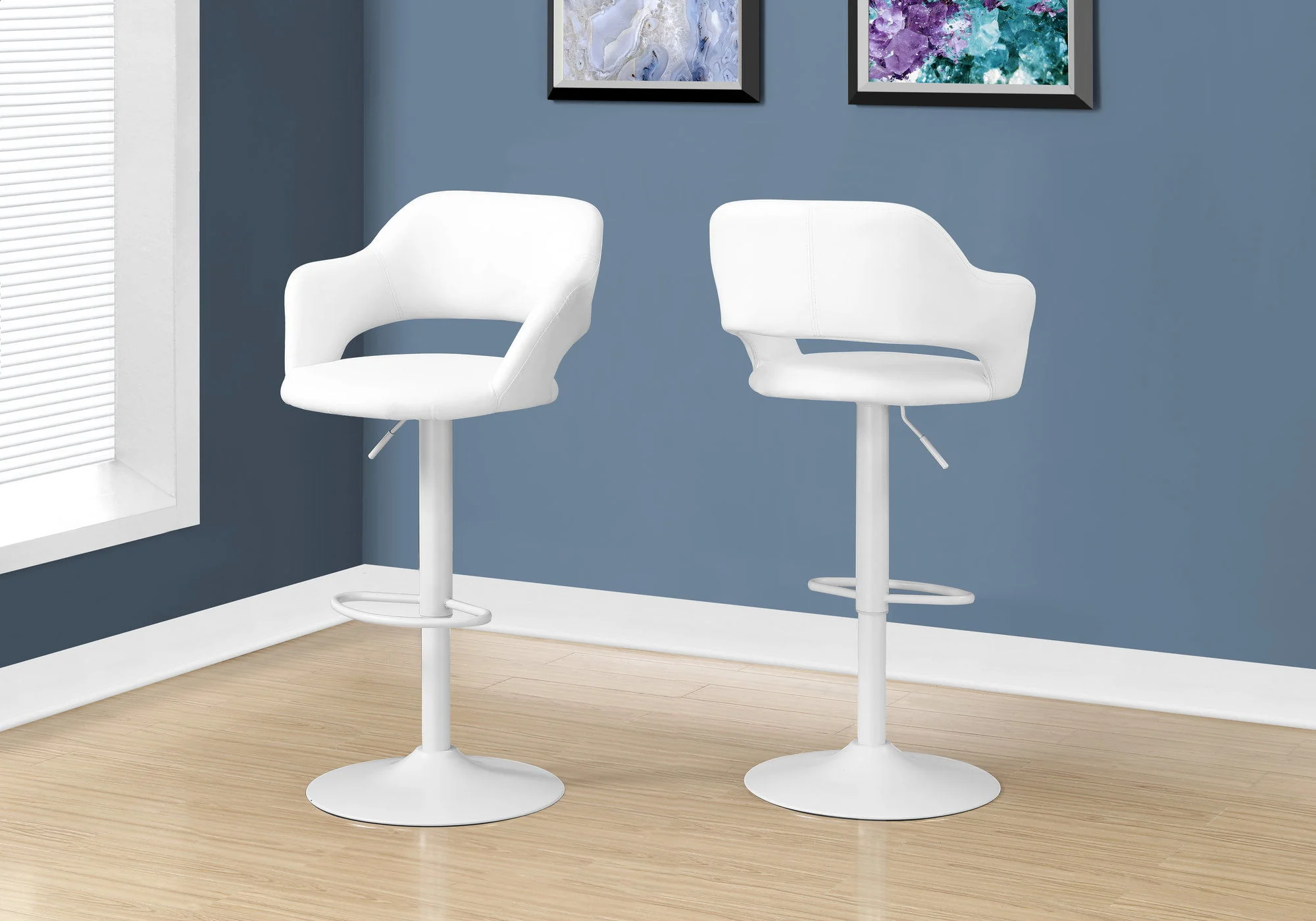 Swivel Stool Bar Height, Adjustable Versatile Seating, Contemporary & Modern - Image 2