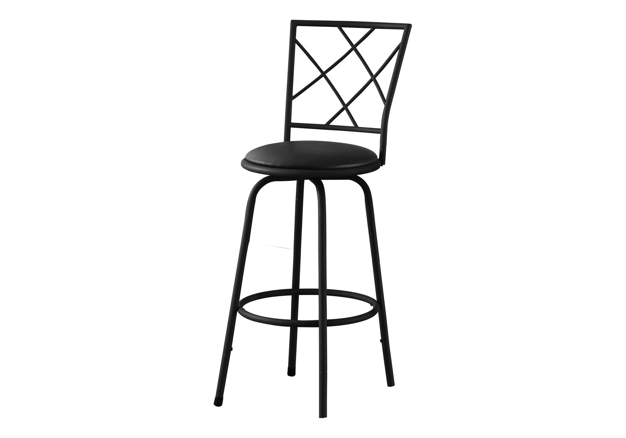 Swivel Stool Bar Height, Contemporary & Modern Style (Set of 2) - Image 4