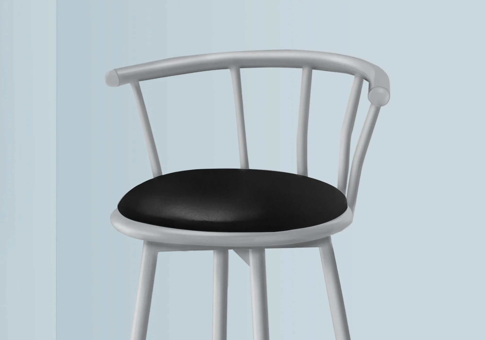 Swivel Stool Bar Height, Stylish Design Contemporary & Modern (Set of 2) - Image 4