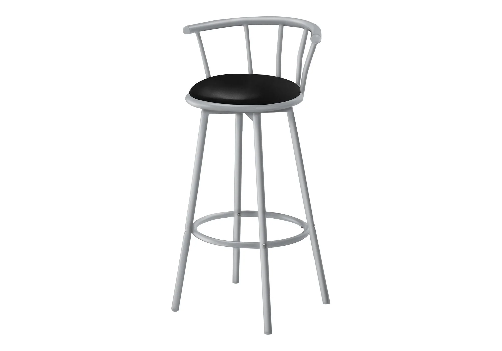 Swivel Stool Bar Height, Stylish Design Contemporary & Modern (Set of 2) - Image 7