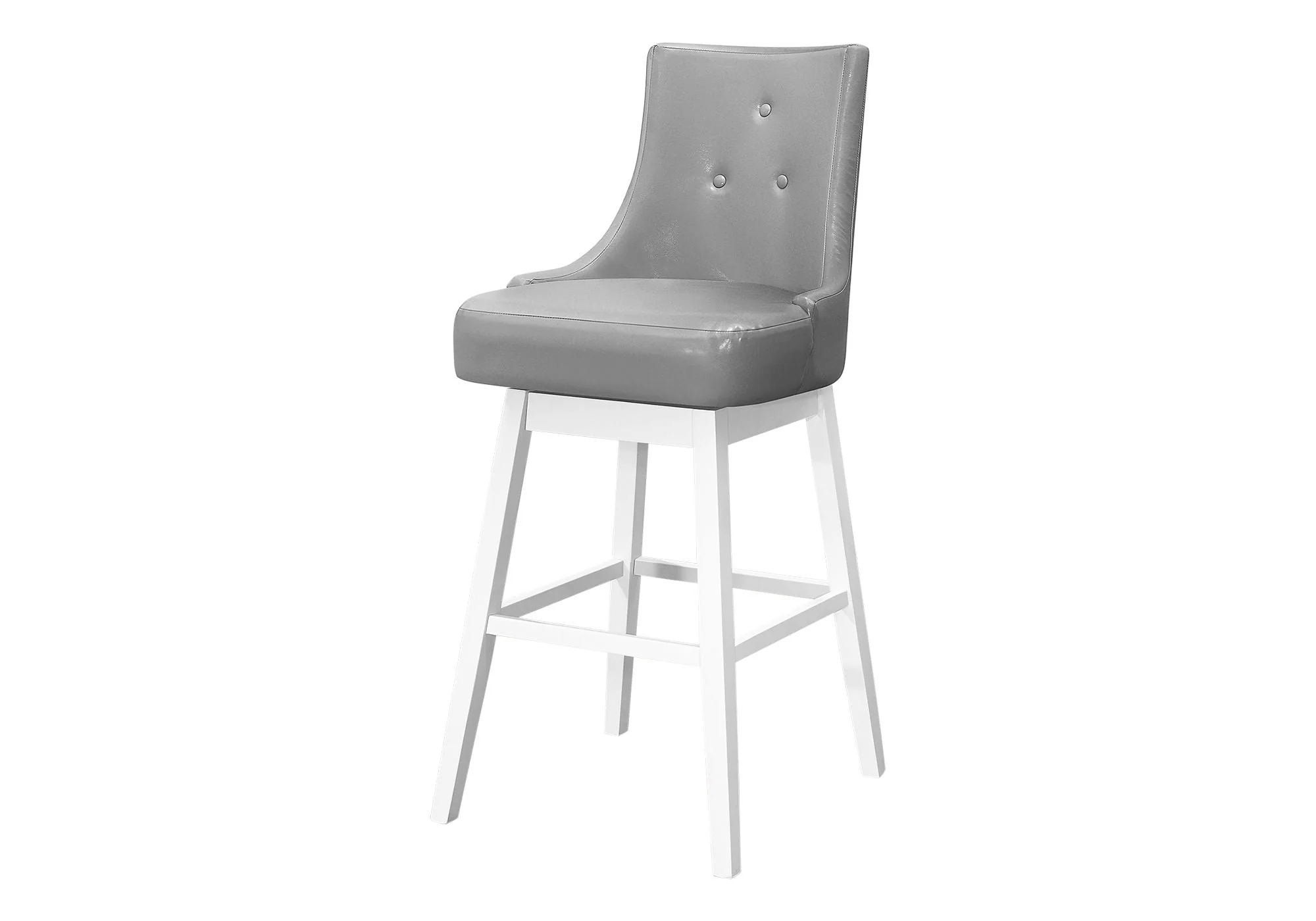 Swivel Stool Bar Height, Transitional (Set of 2) - Image 4