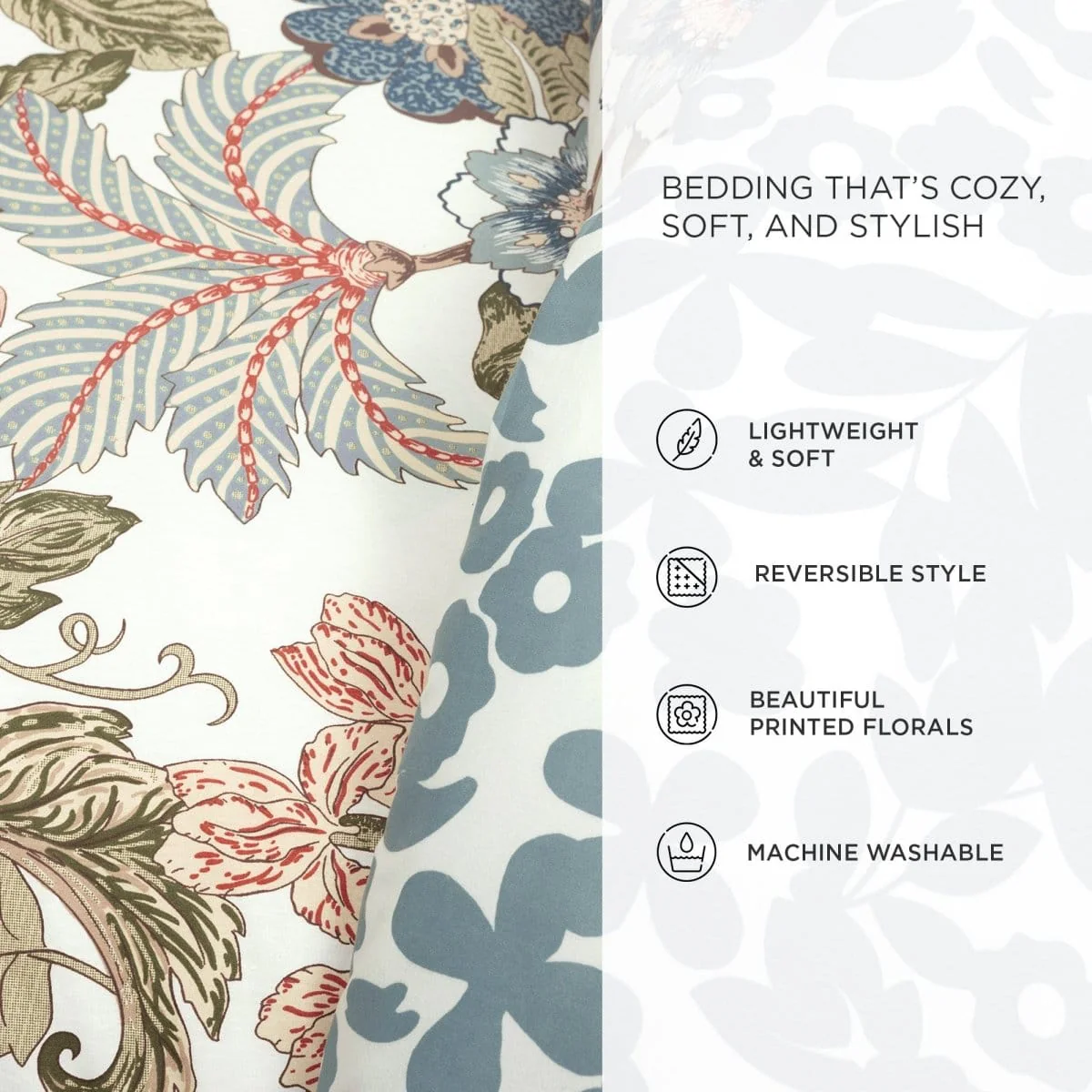 Sydney Floral Comforter 3 Piece Set - Image 7