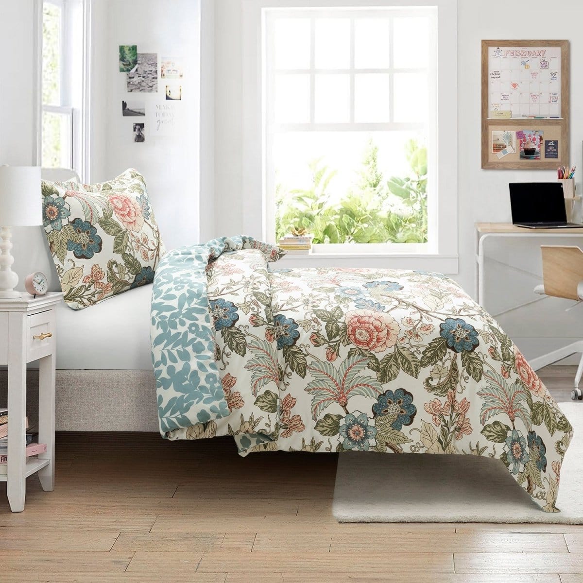 Sydney Reversible Cotton Duvet Cover Set - Image 2