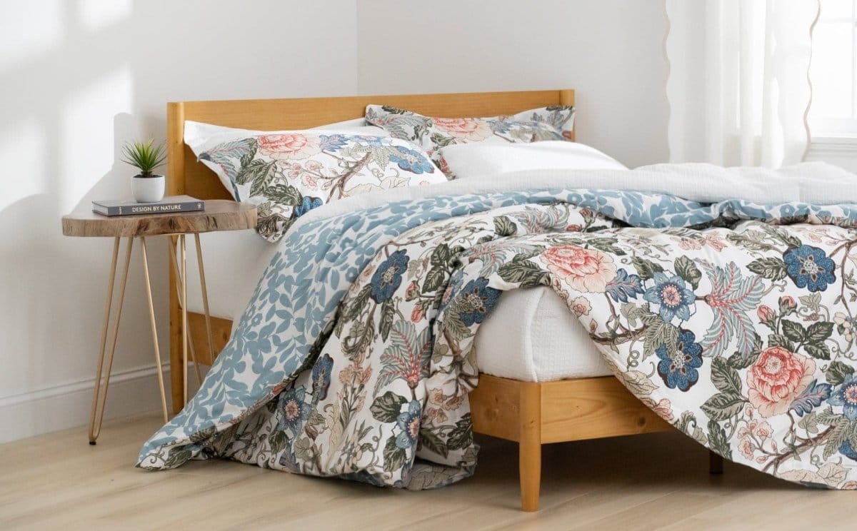Sydney Reversible Cotton Duvet Cover Set - Image 5