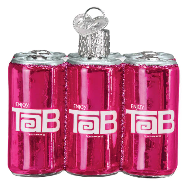 Tab Six Pack Christmas Ornament - Image 4