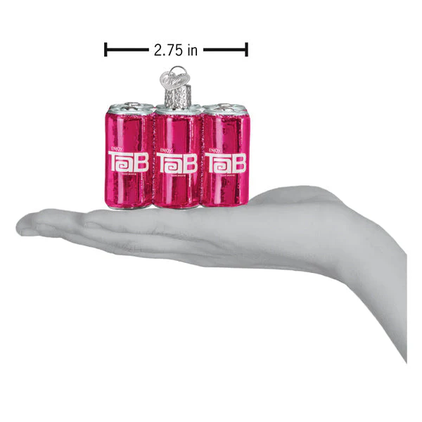 Tab Six Pack Christmas Ornament - Image 6
