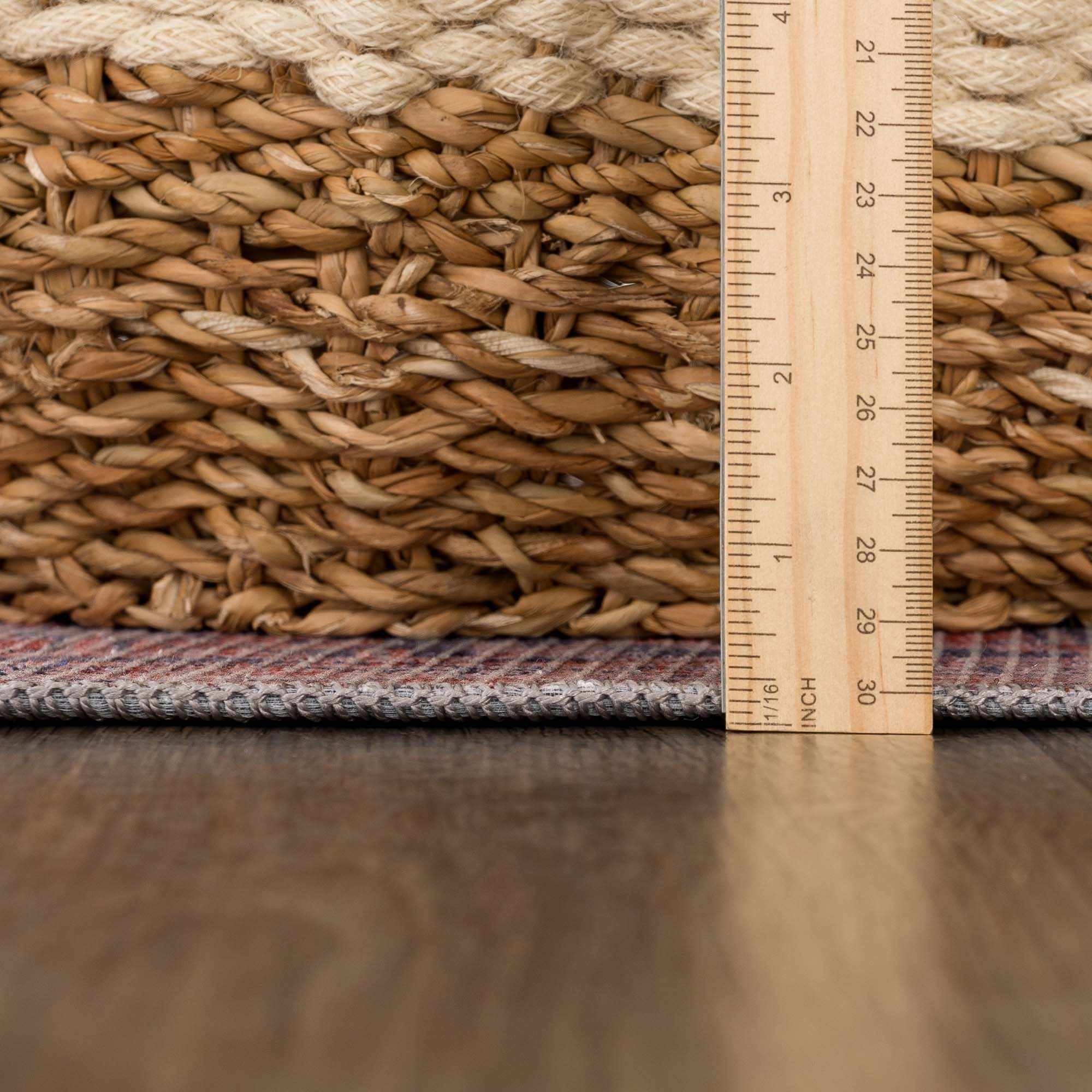 Taber Burnt Orange Persian Style Rug - Image 9