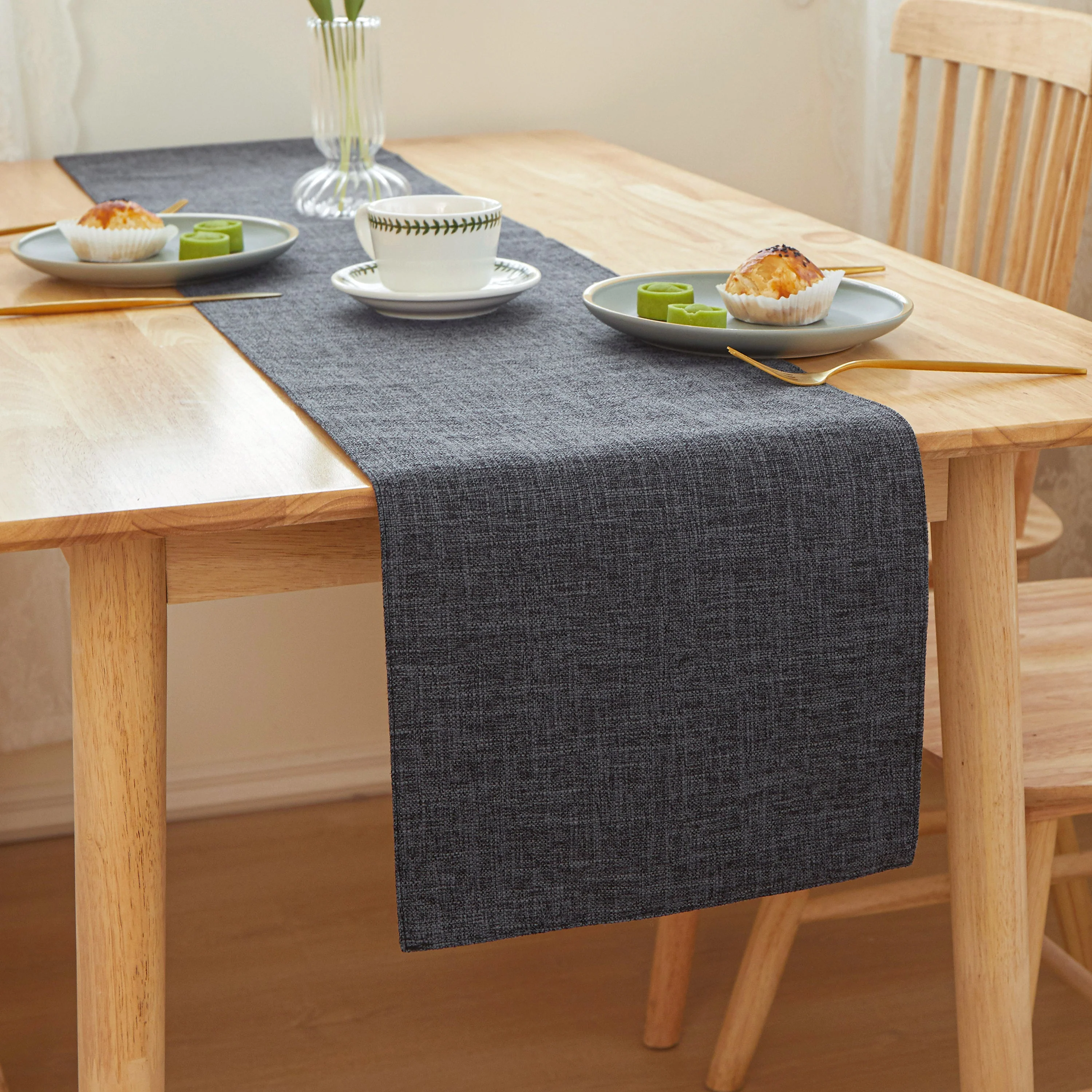 Table Cloth Flat Edges size 12"W x 71" L - Image 15