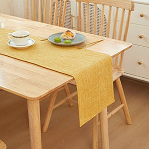 Table Cloth Flat Edges size 12"W x 71" L - Image 18