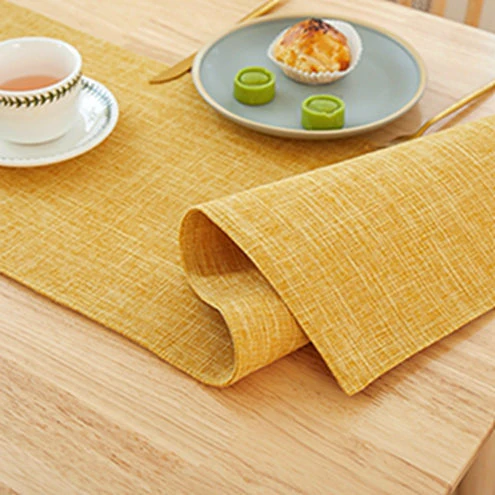 Table Cloth Flat Edges size 12"W x 71" L - Image 23