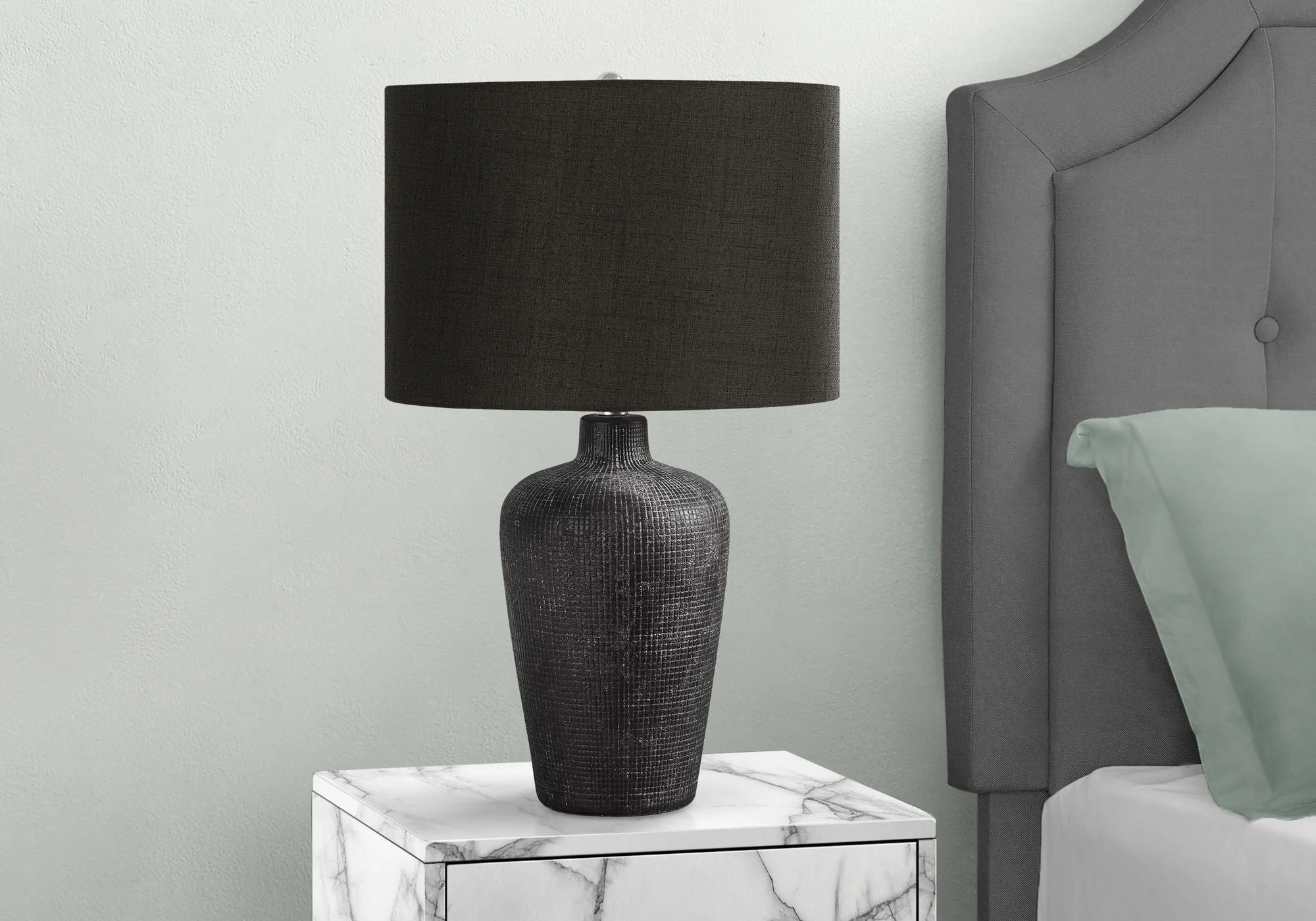 Table Lamp, Lighting, Contemporary - Black - Image 3