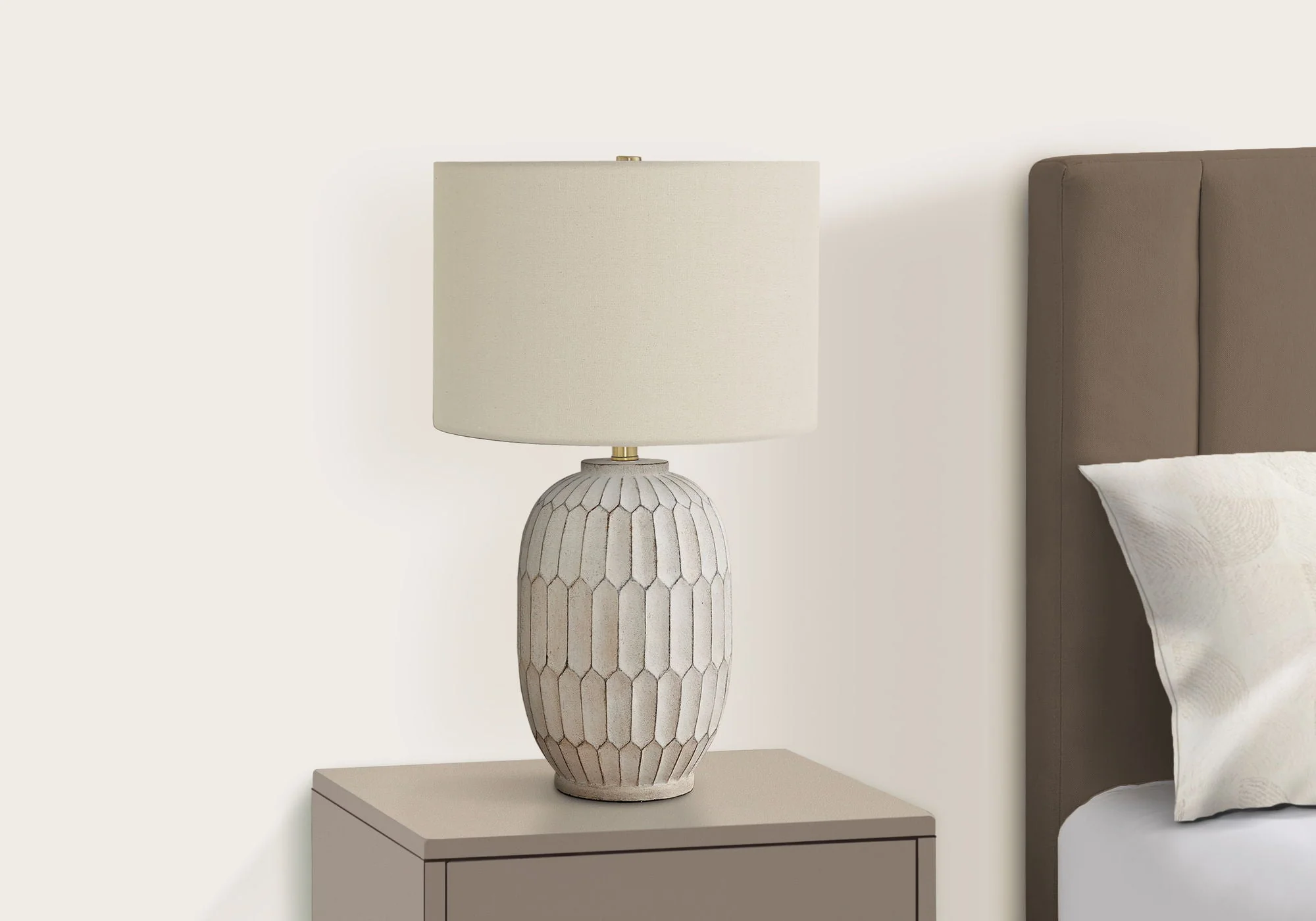 Table Lamp, Lighting, Transitional - Cream - Image 2