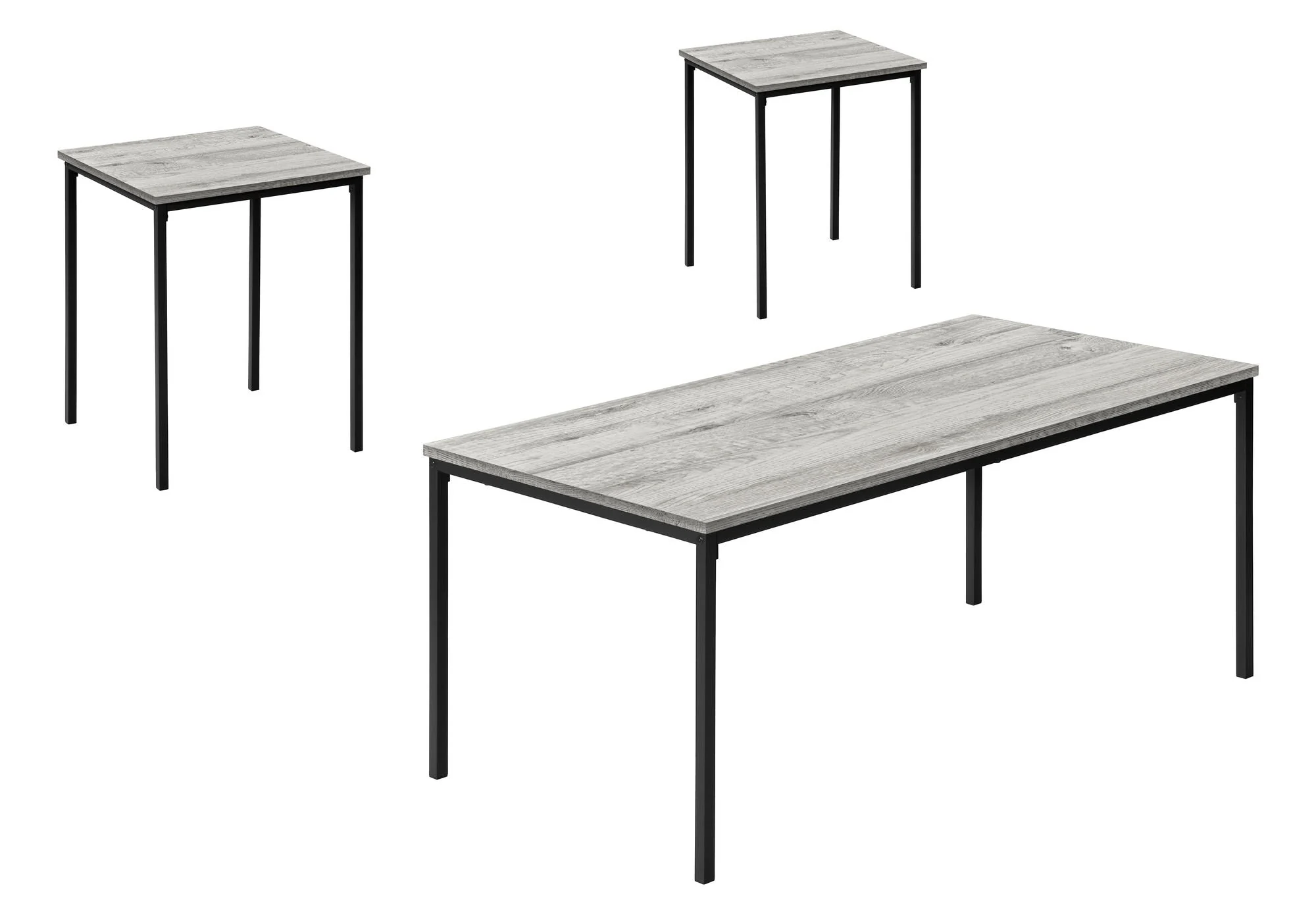 Table Set, Coffee, End, Contemporary, Modern (Set of 3) - Image 10