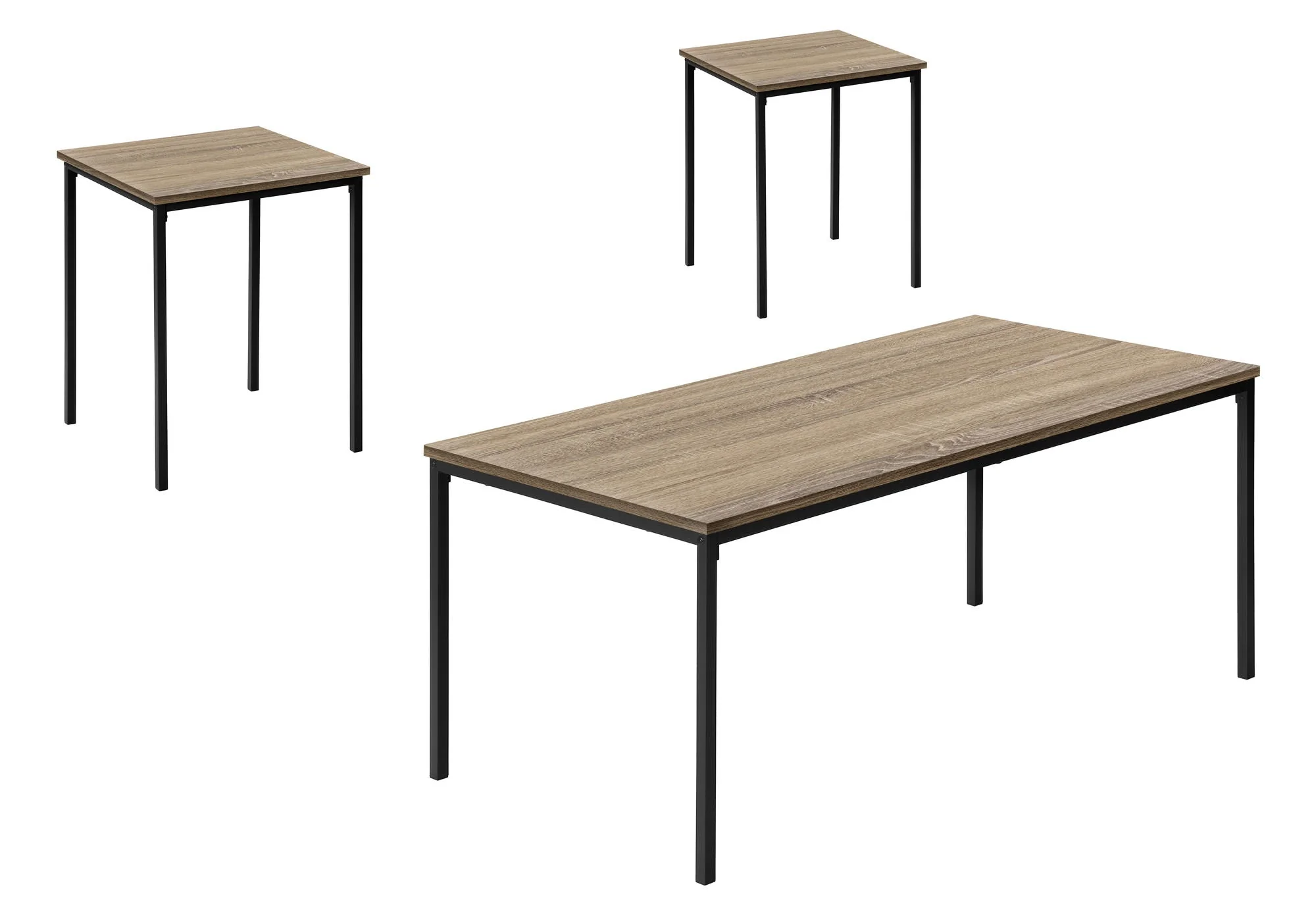 Table Set, Coffee, End, Contemporary, Modern (Set of 3) - Image 13
