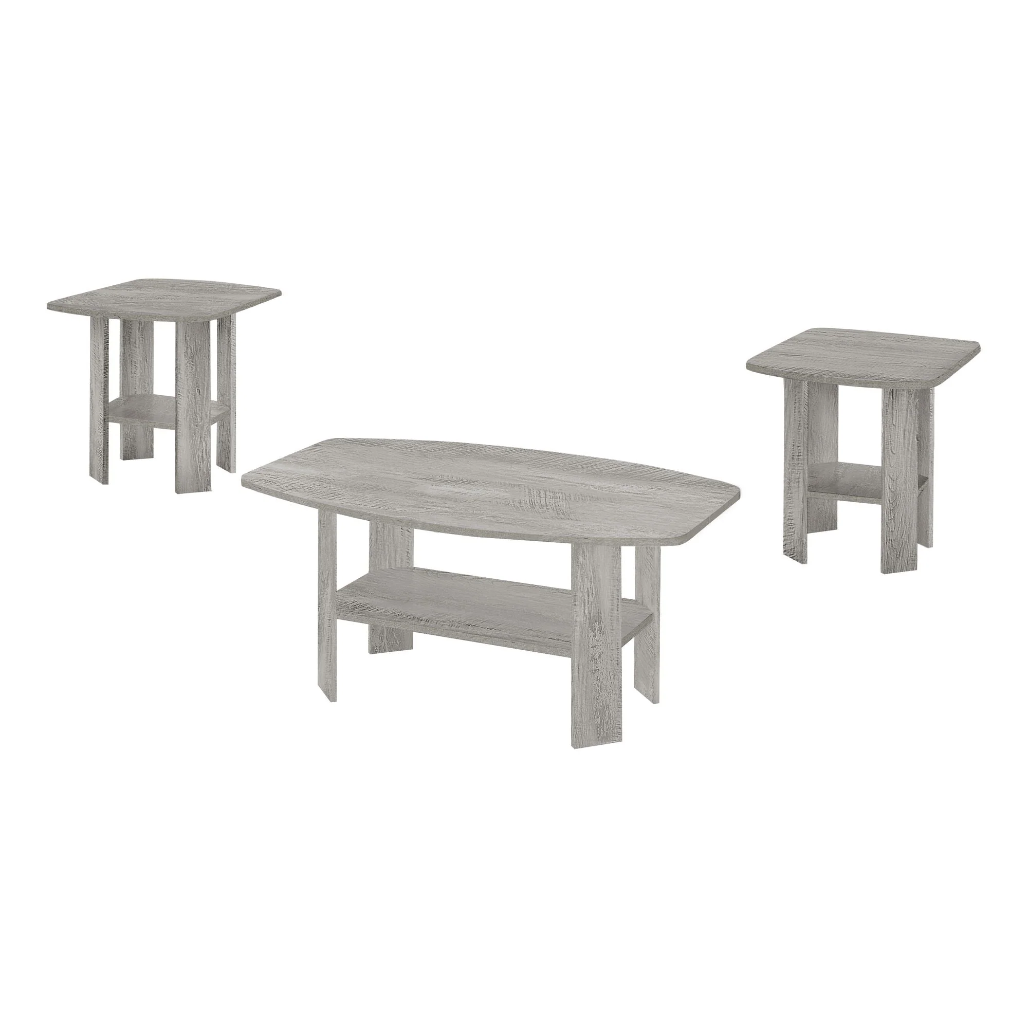 Table Set, Coffee, End, Side, Accent For Living Room (Set of 3) - Image 9