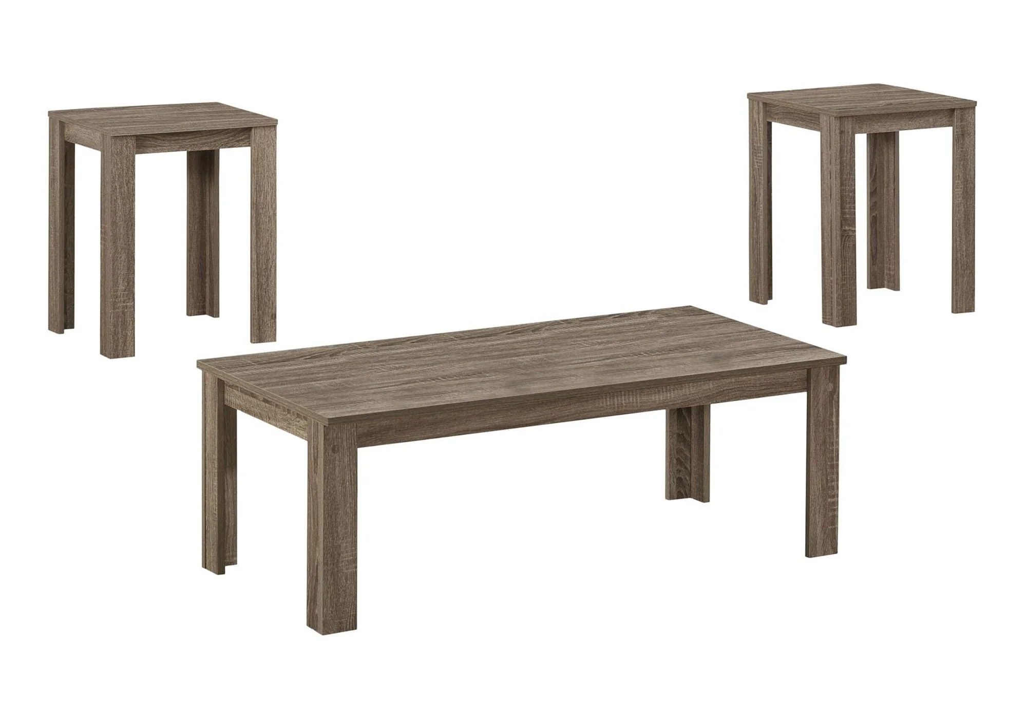 Table Set, Coffee, End, Side, Accent For Living Room Transitional (Set of 3) - Image 4