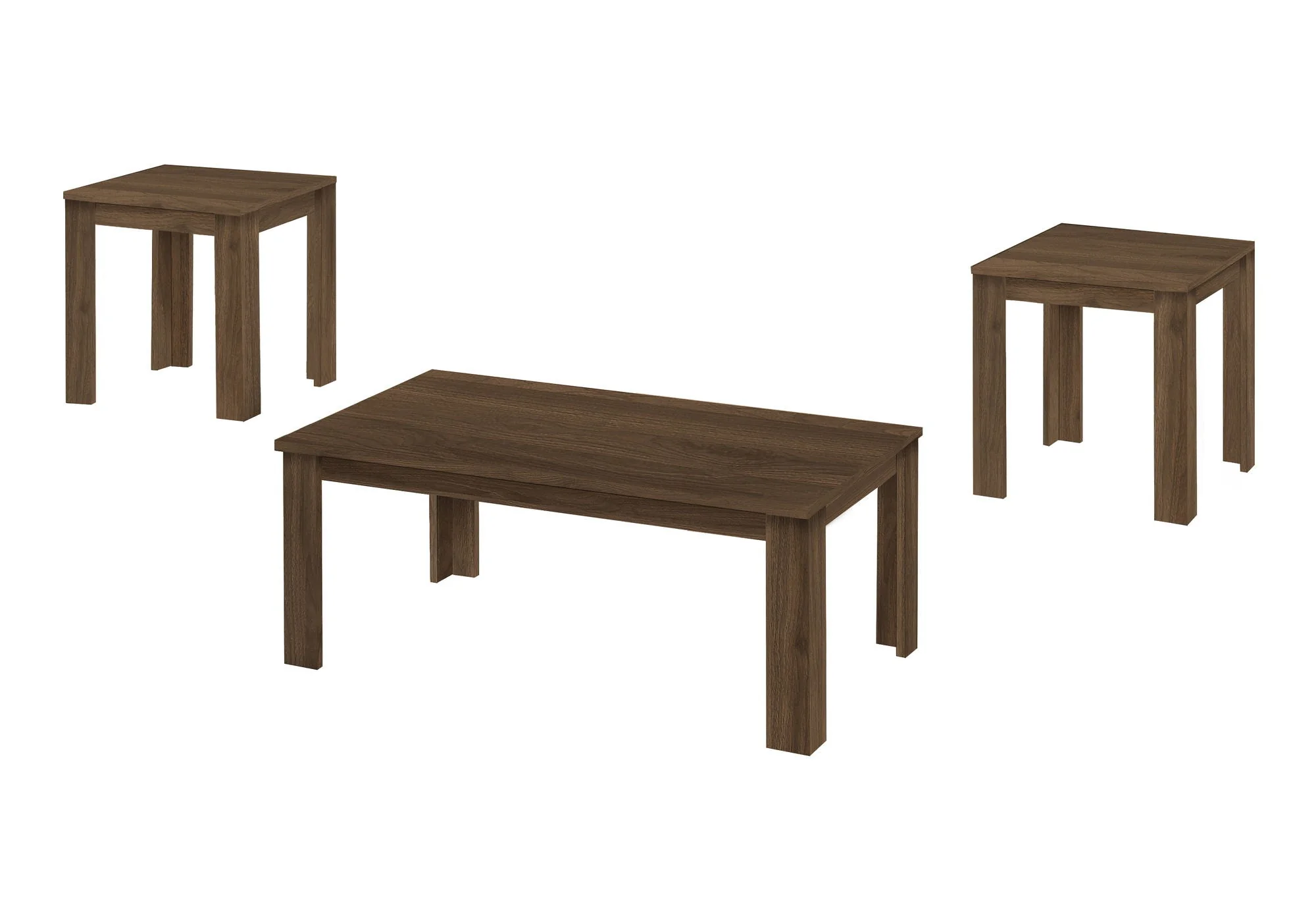Table Set, Coffee, End, Side, Accent For Living Room Transitional (Set of 3) - Image 6