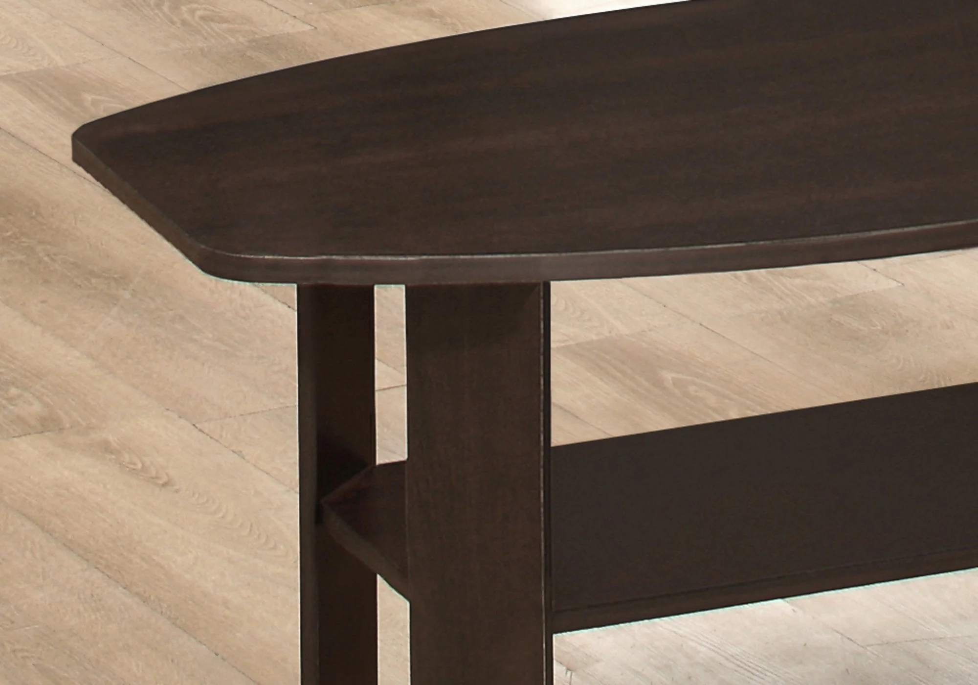 Table Set: Coffee, End, Side, Accent, Living Room, Transitional (Set of 3) - Espresso - Image 3