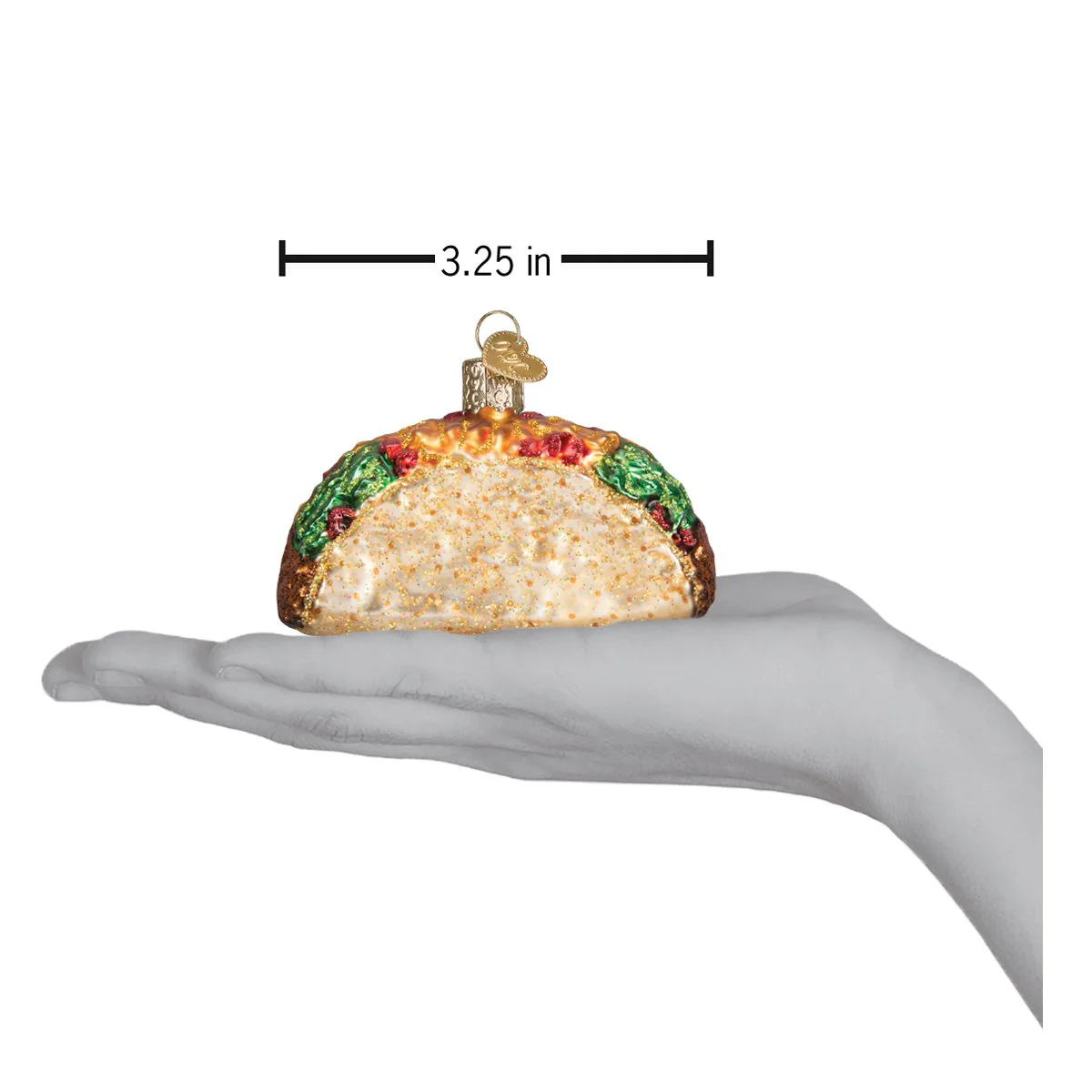 Taco Ornament by Old World Christmas - Image 6