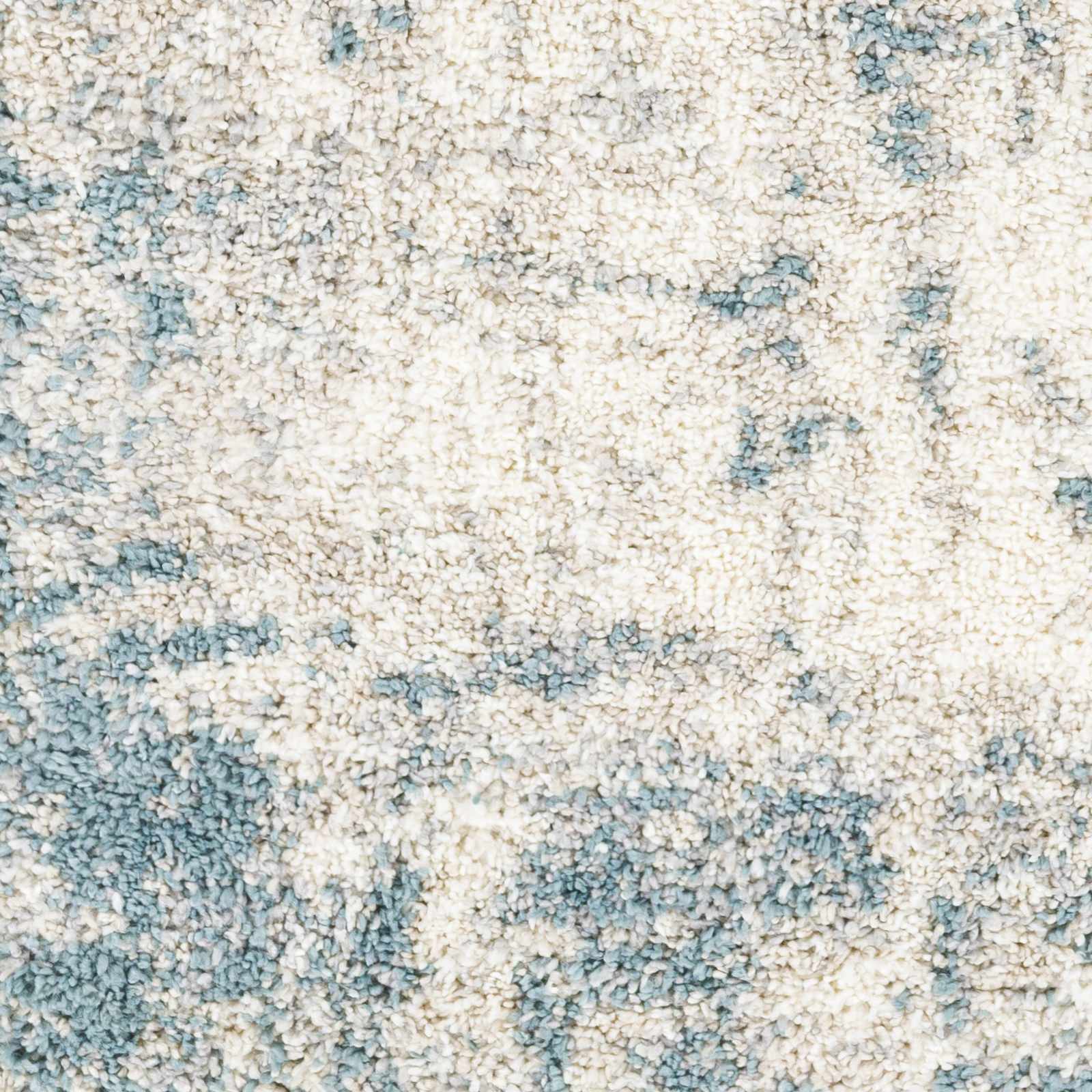 Tagas Abstract Gray Plush Rug - Image 5