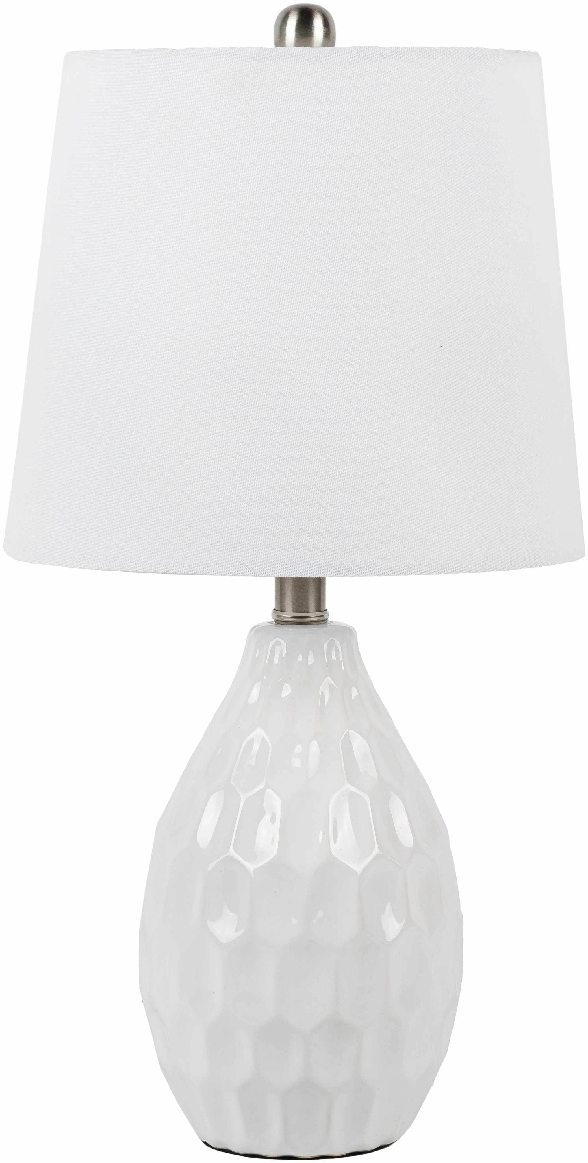 Taguig White Ceramic Table Lamp - Image 2