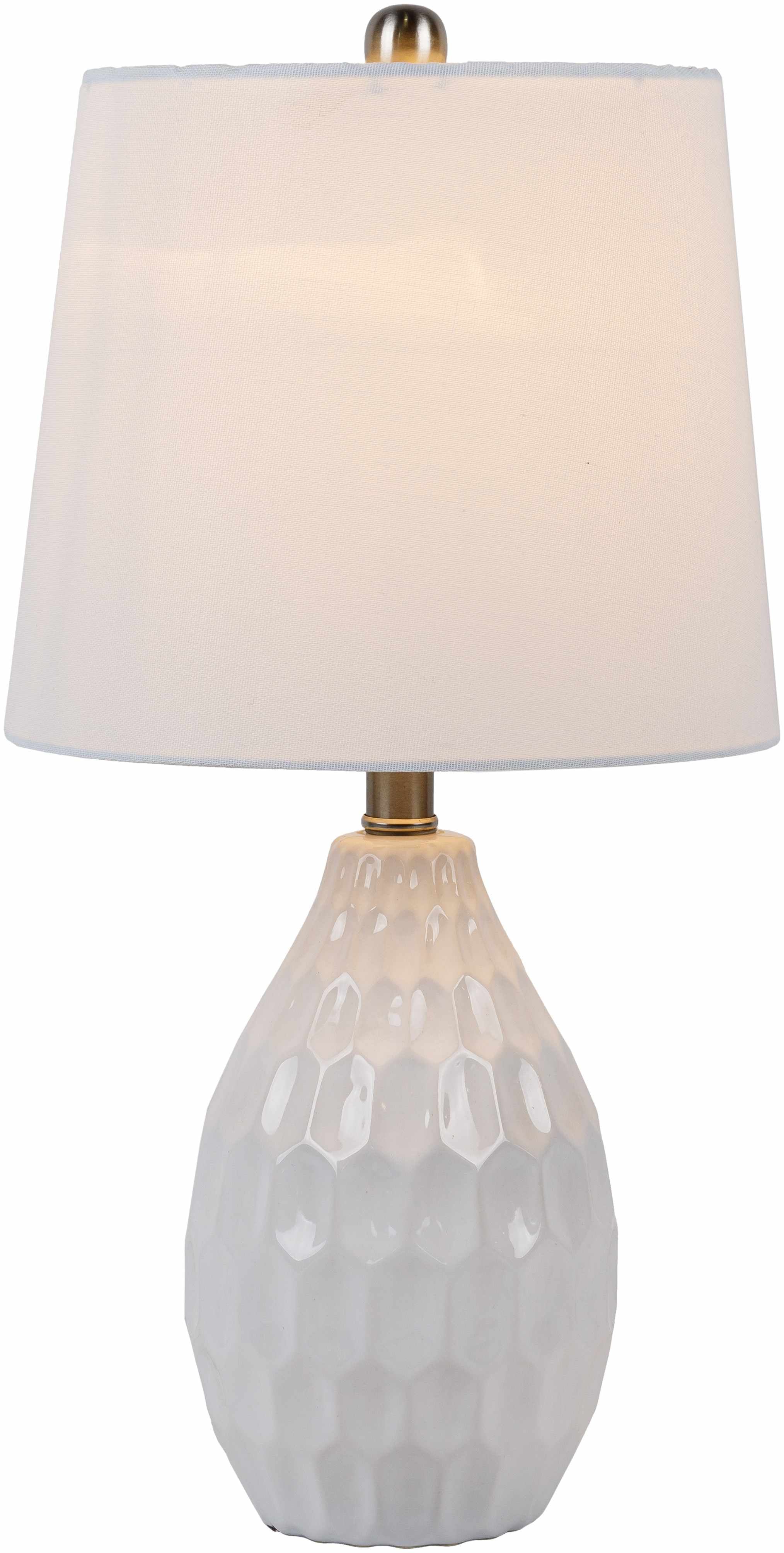 Taguig White Ceramic Table Lamp - Image 9