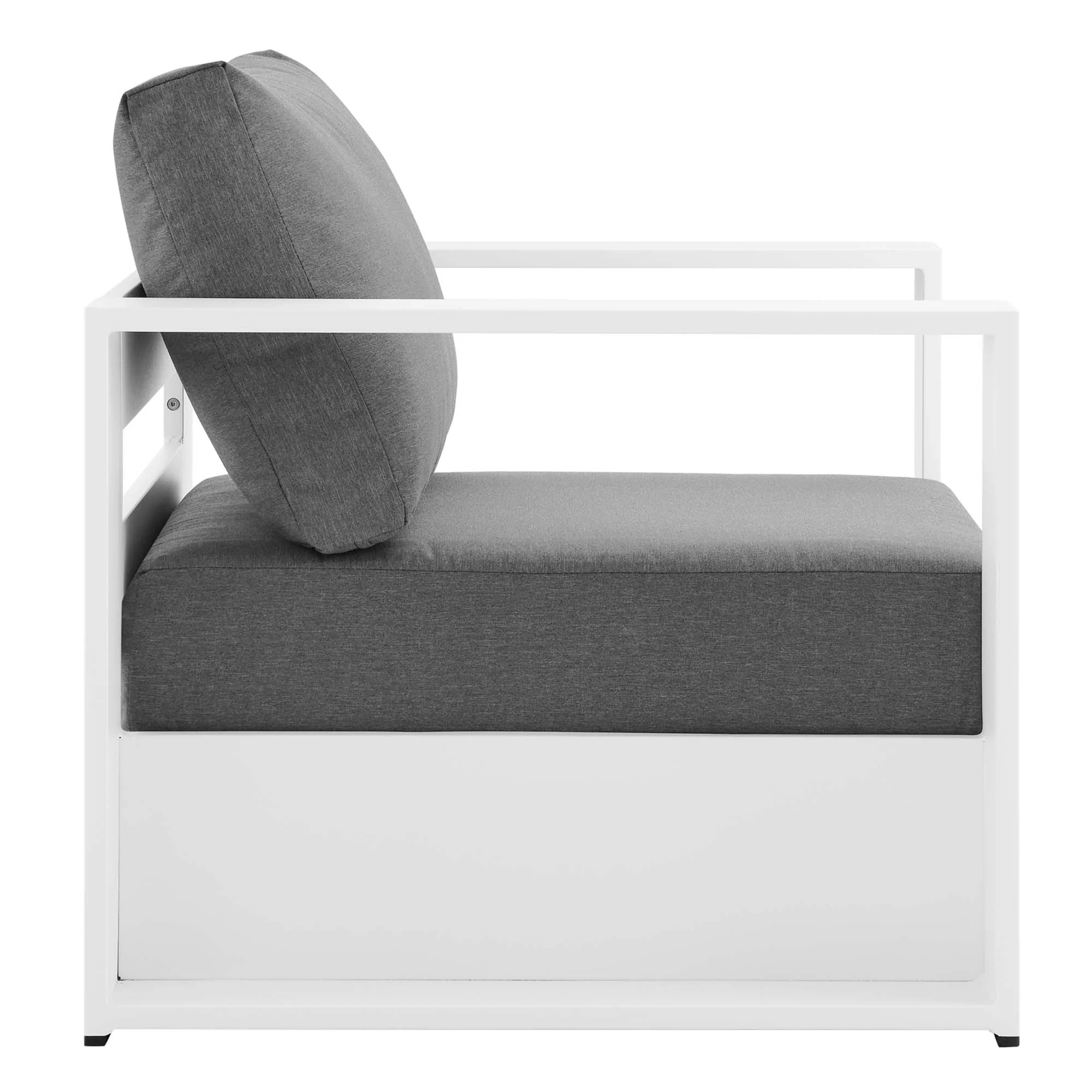 Tahoe 2-Piece Outdoor Patio Powder-Coated Aluminum Armchair Set by Modway - Image 4