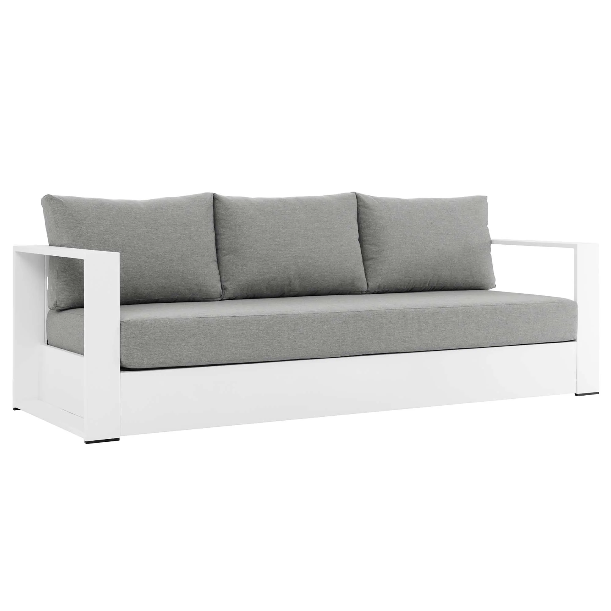 Tahoe 2-Piece Outdoor Patio Powder-Coated Aluminum Set by Modway - Image 4