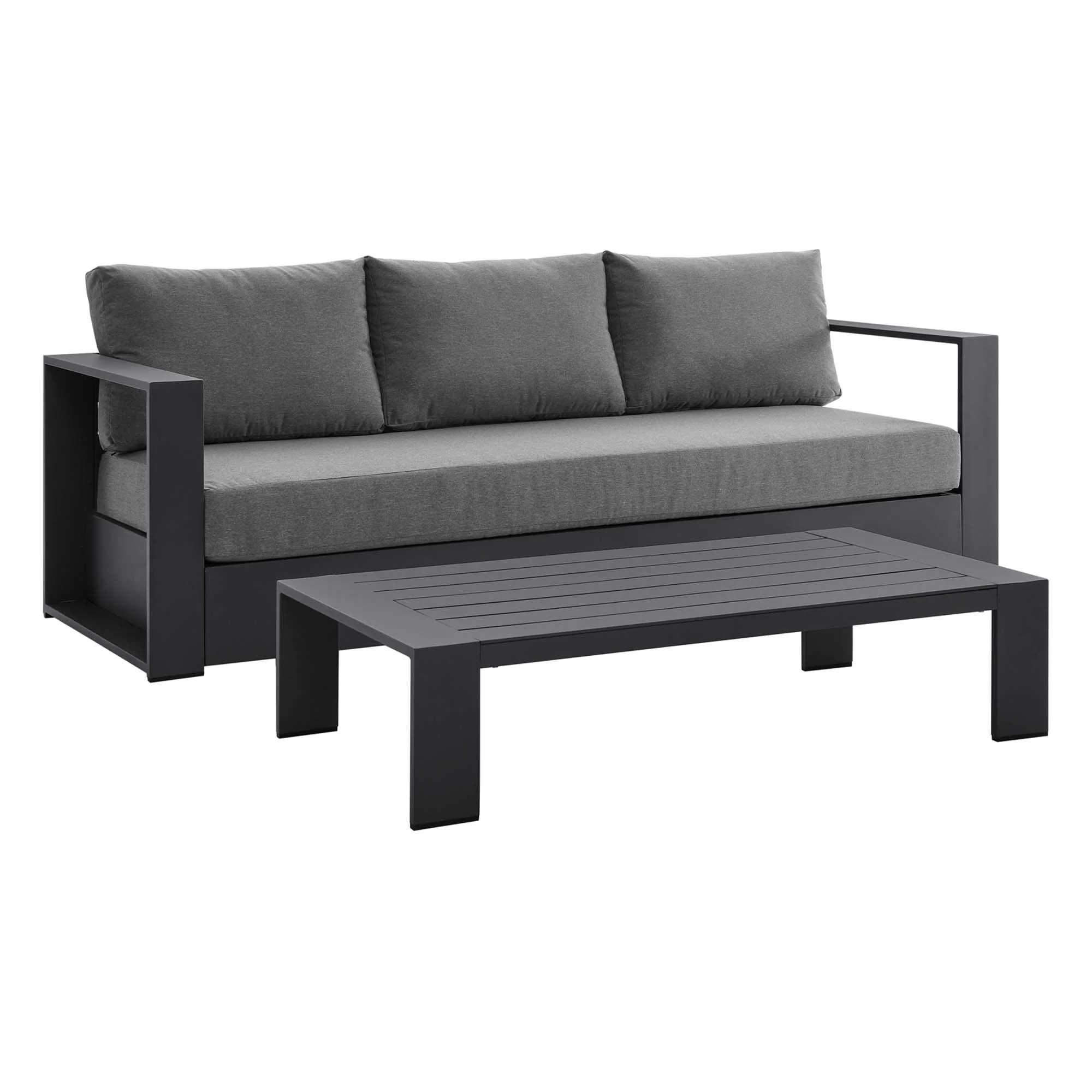 Tahoe 2-Piece Outdoor Patio Powder-Coated Aluminum Set by Modway - Image 40