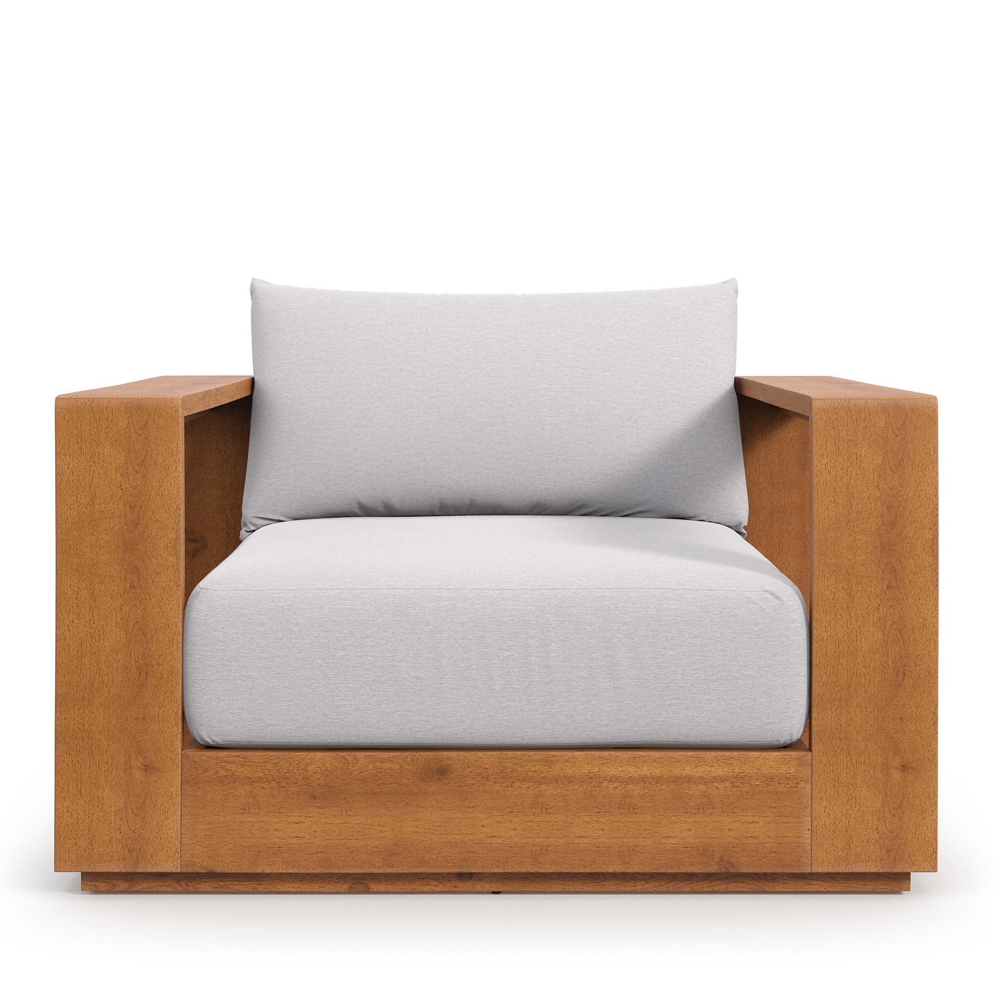 Tahoe Outdoor Patio Acacia Wood Chair by Modway - Image 7