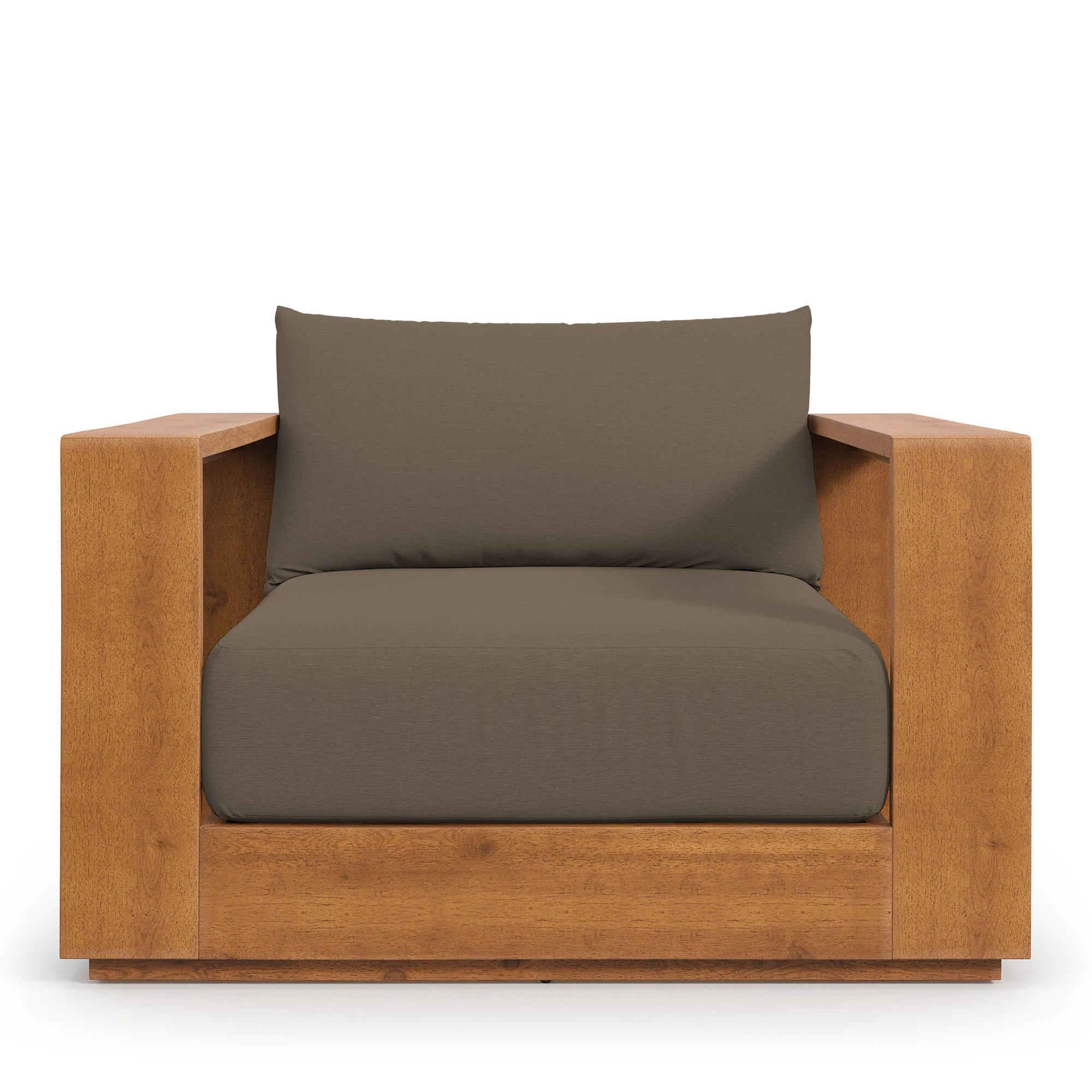 Tahoe Outdoor Patio Acacia Wood Chair by Modway - Image 8