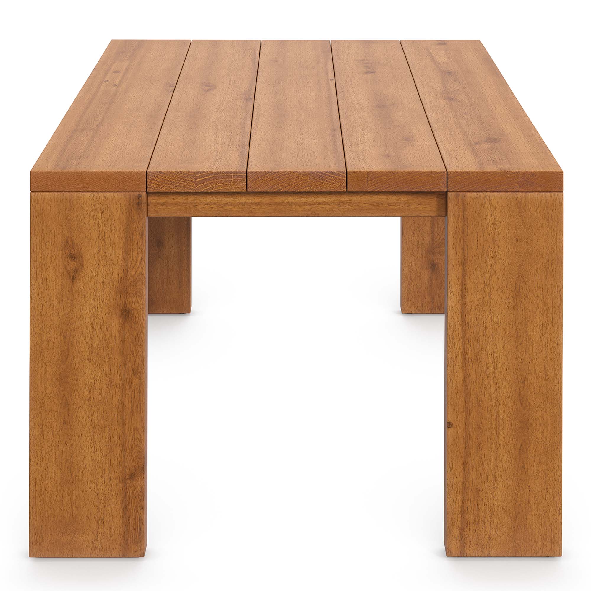 Tahoe Outdoor Patio Acacia Wood Side Table by Modway - Image 6
