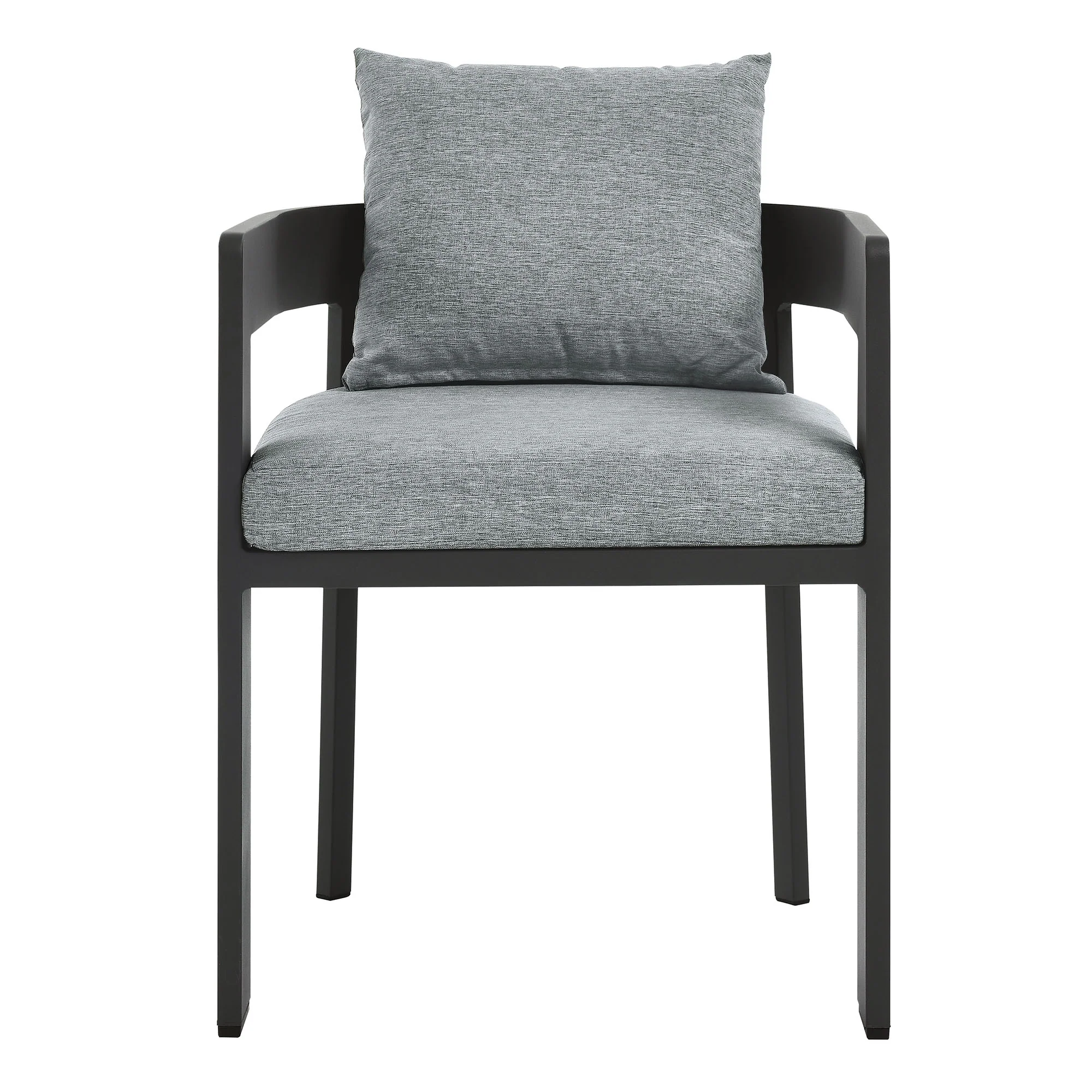 Tahoe Outdoor Patio Aluminum Dining Chair by Modway - Image 6