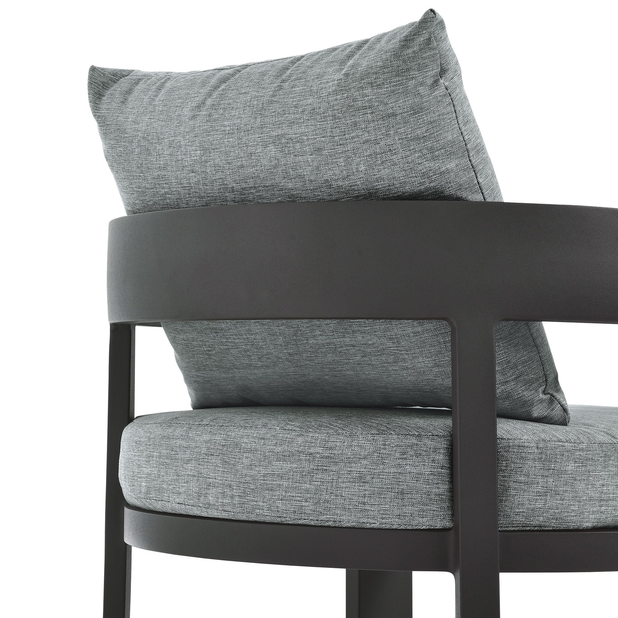 Tahoe Outdoor Patio Aluminum Dining Chair by Modway - Image 7