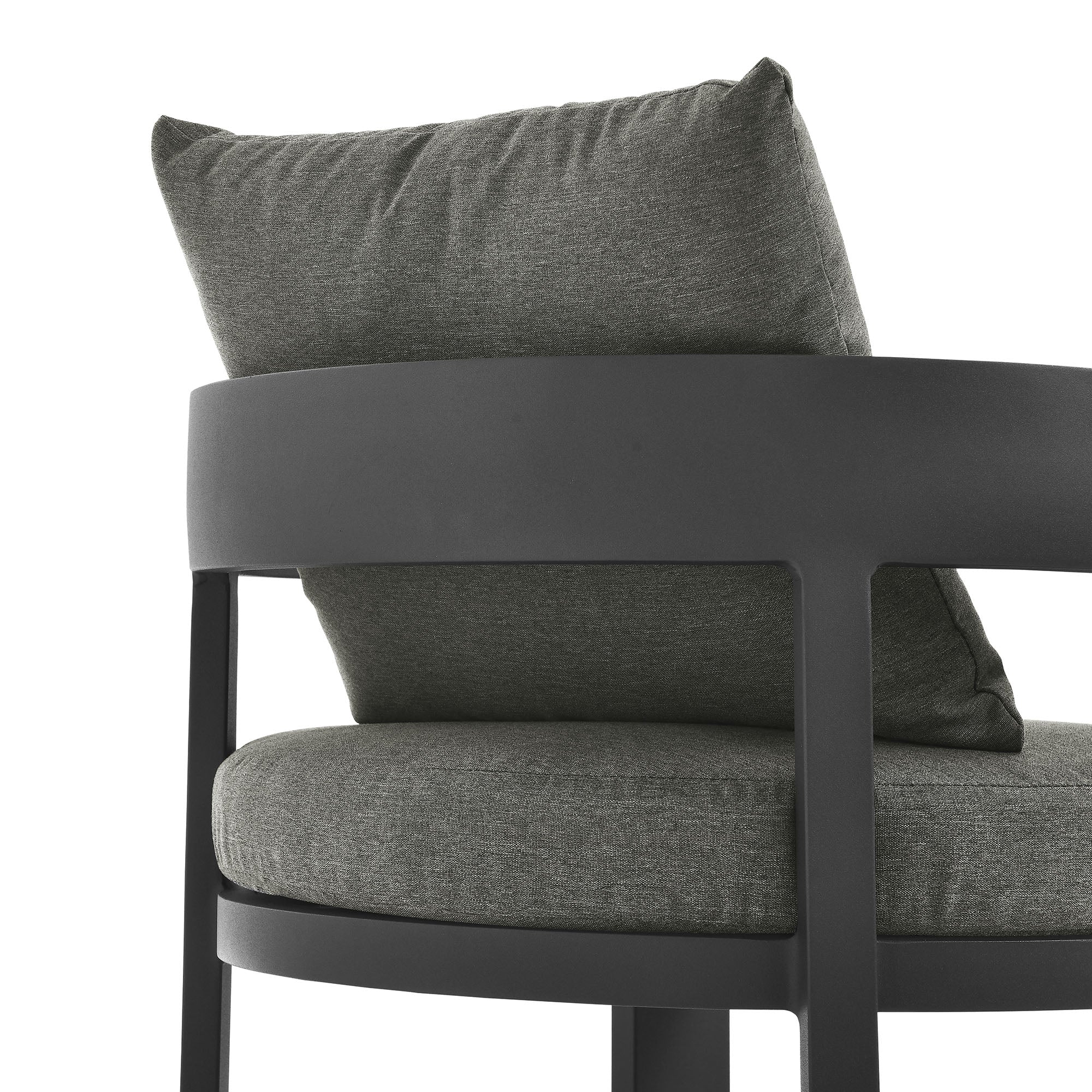 Tahoe Outdoor Patio Aluminum Dining Chair by Modway - Image 8