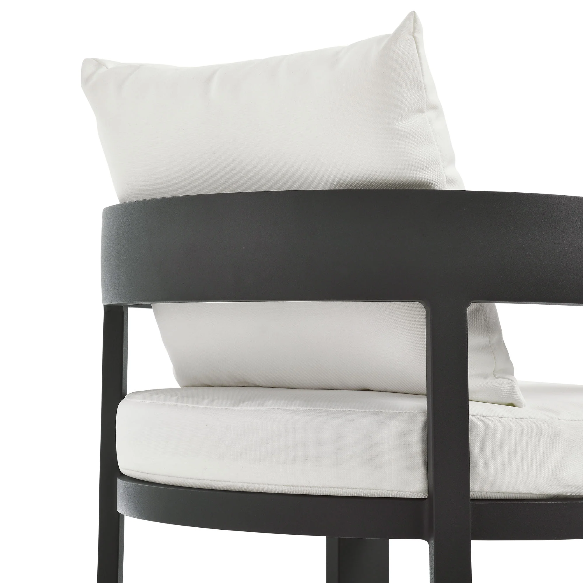Tahoe Outdoor Patio Aluminum Dining Chair by Modway - Image 9