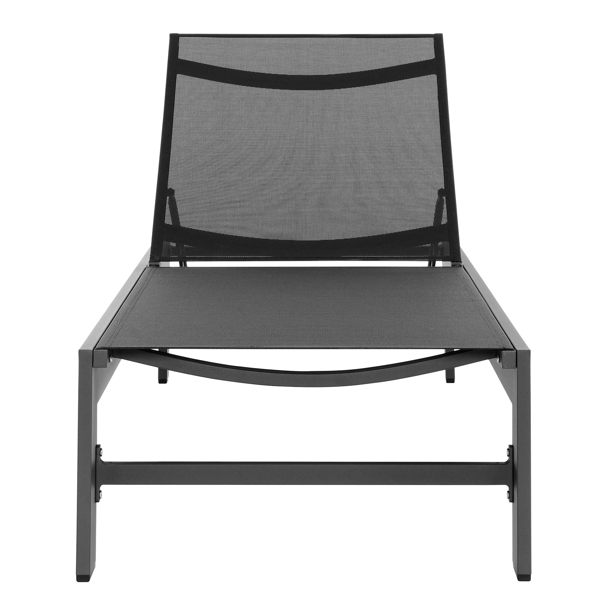 Tahoe Outdoor Patio Mesh and Aluminum Chaise Lounge by Modway - Image 6