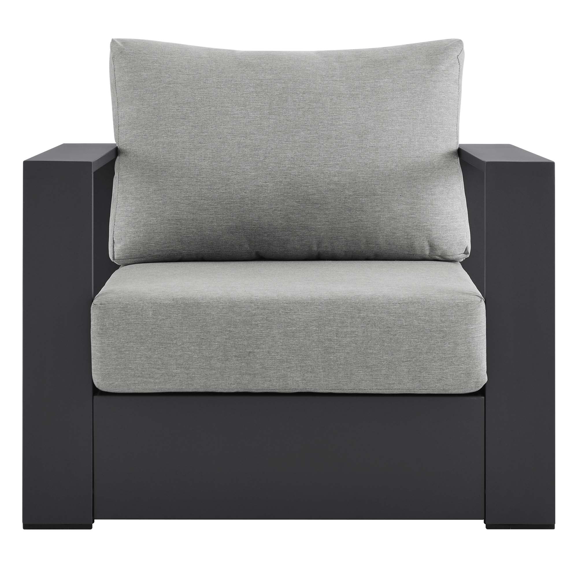 Tahoe Outdoor Patio Powder-Coated Aluminum Armchair by Modway - Image 13