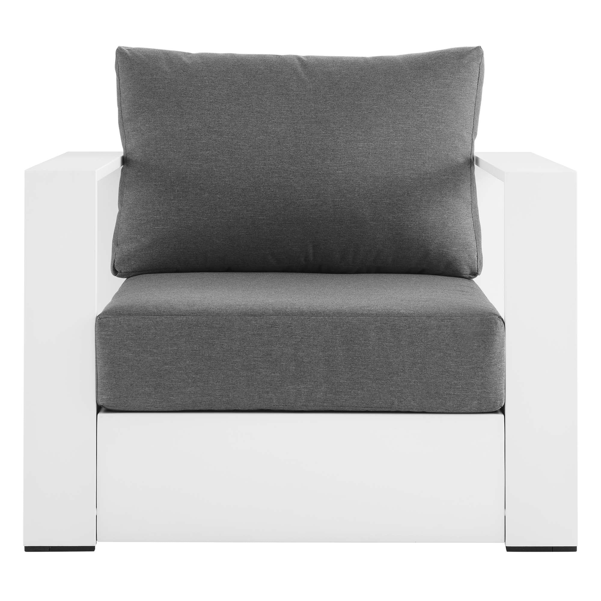 Tahoe Outdoor Patio Powder-Coated Aluminum Armchair by Modway - Image 15