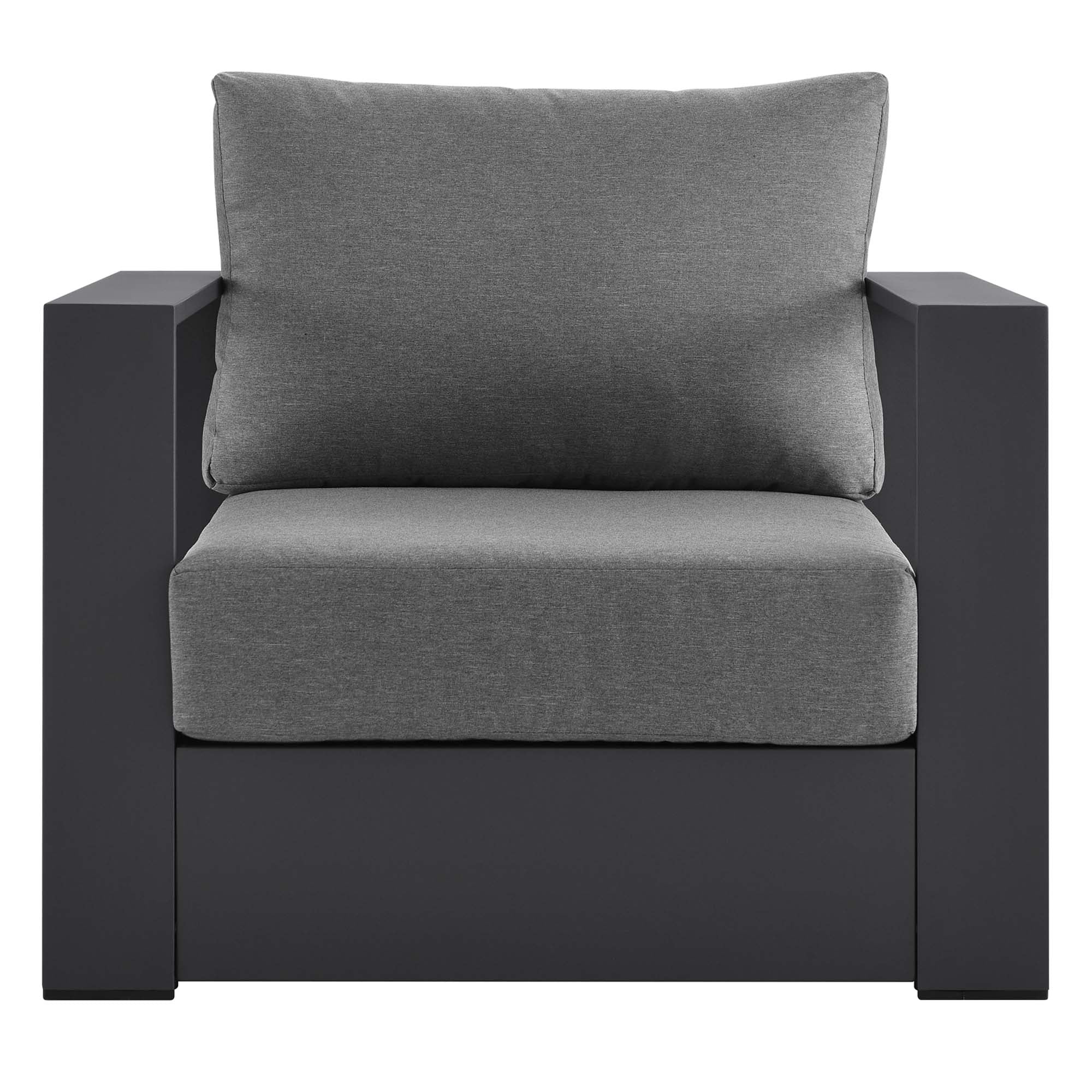 Tahoe Outdoor Patio Powder-Coated Aluminum Armchair by Modway - Image 17