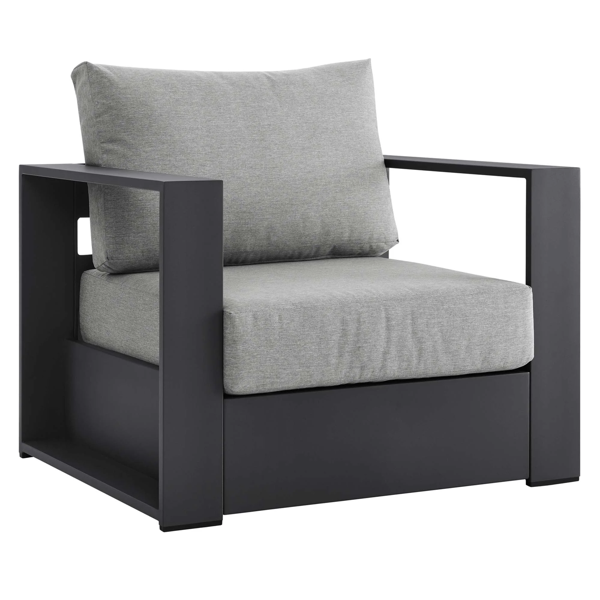 Tahoe Outdoor Patio Powder-Coated Aluminum Armchair by Modway - Image 38