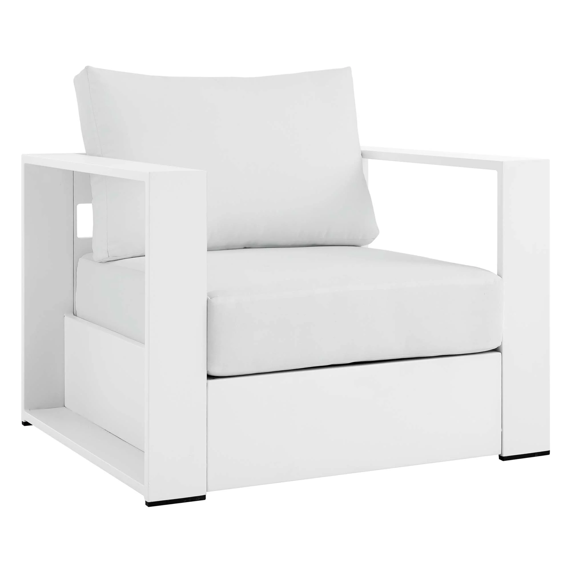 Tahoe Outdoor Patio Powder-Coated Aluminum Armchair by Modway - Image 41