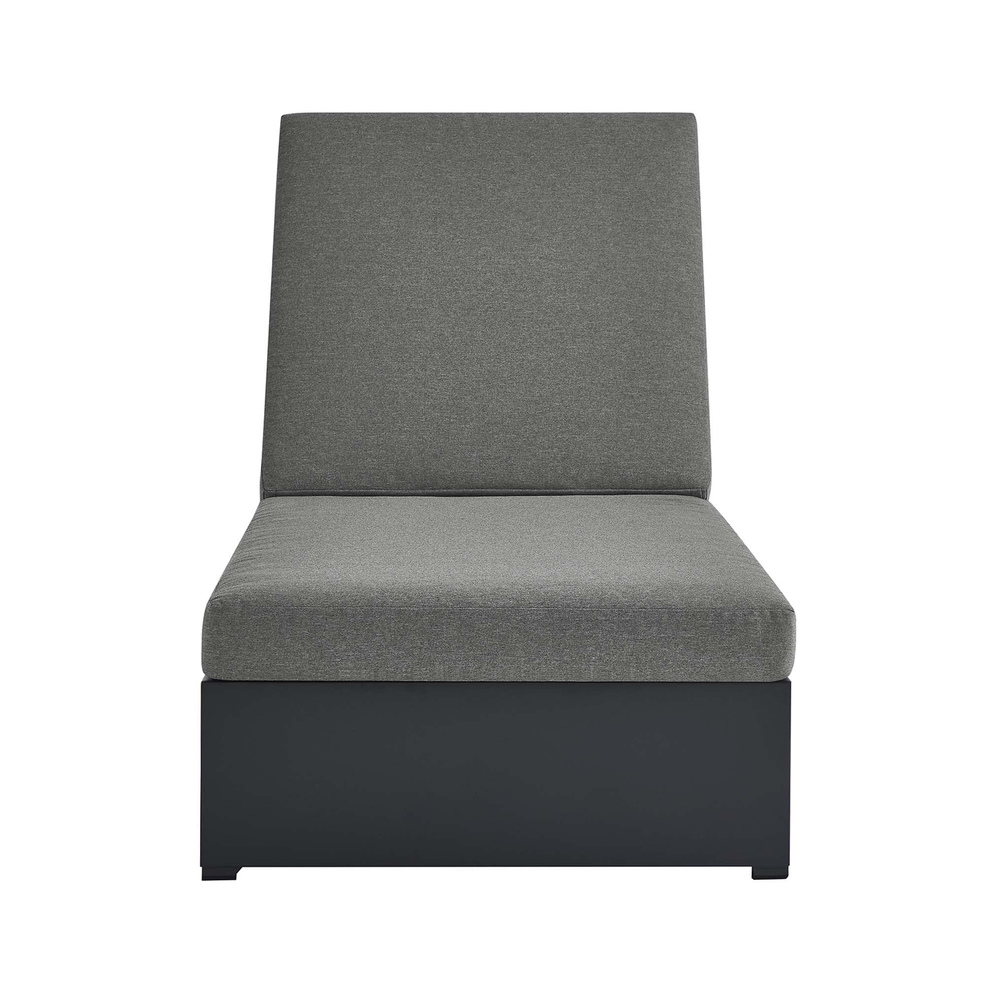 Tahoe Outdoor Patio Powder-Coated Aluminum Chaise Lounge Chair by Modway - Image 11