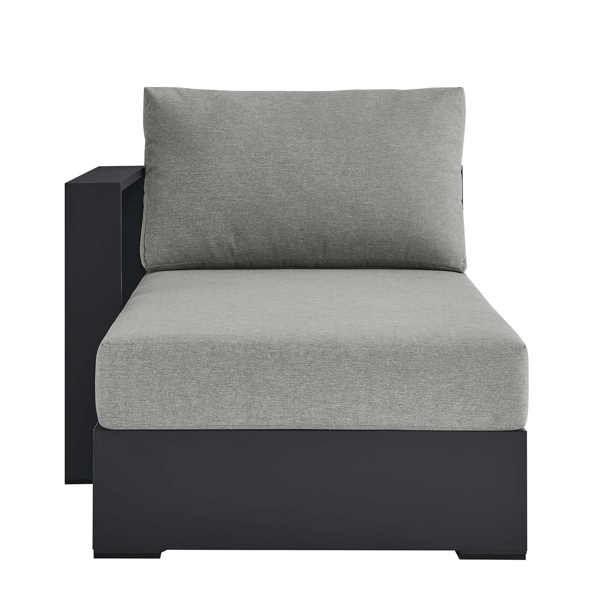 Tahoe Outdoor Patio Powder-Coated Aluminum Left-Facing Chaise Lounge - Image 10